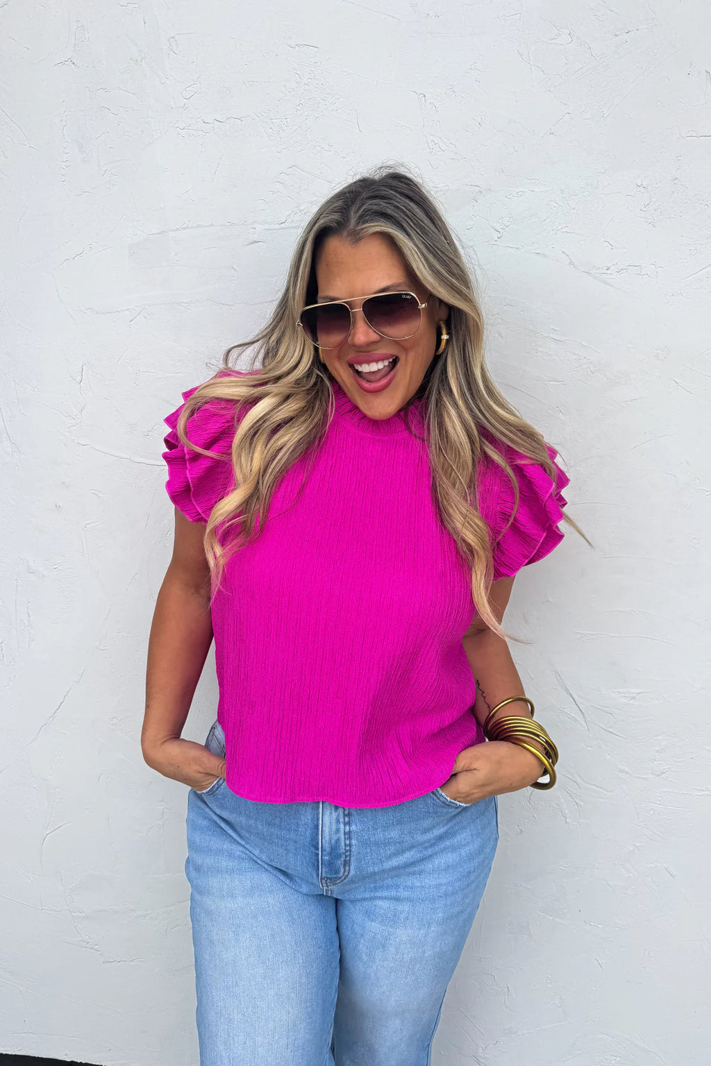 Cindi Flirty Top - BFF Here