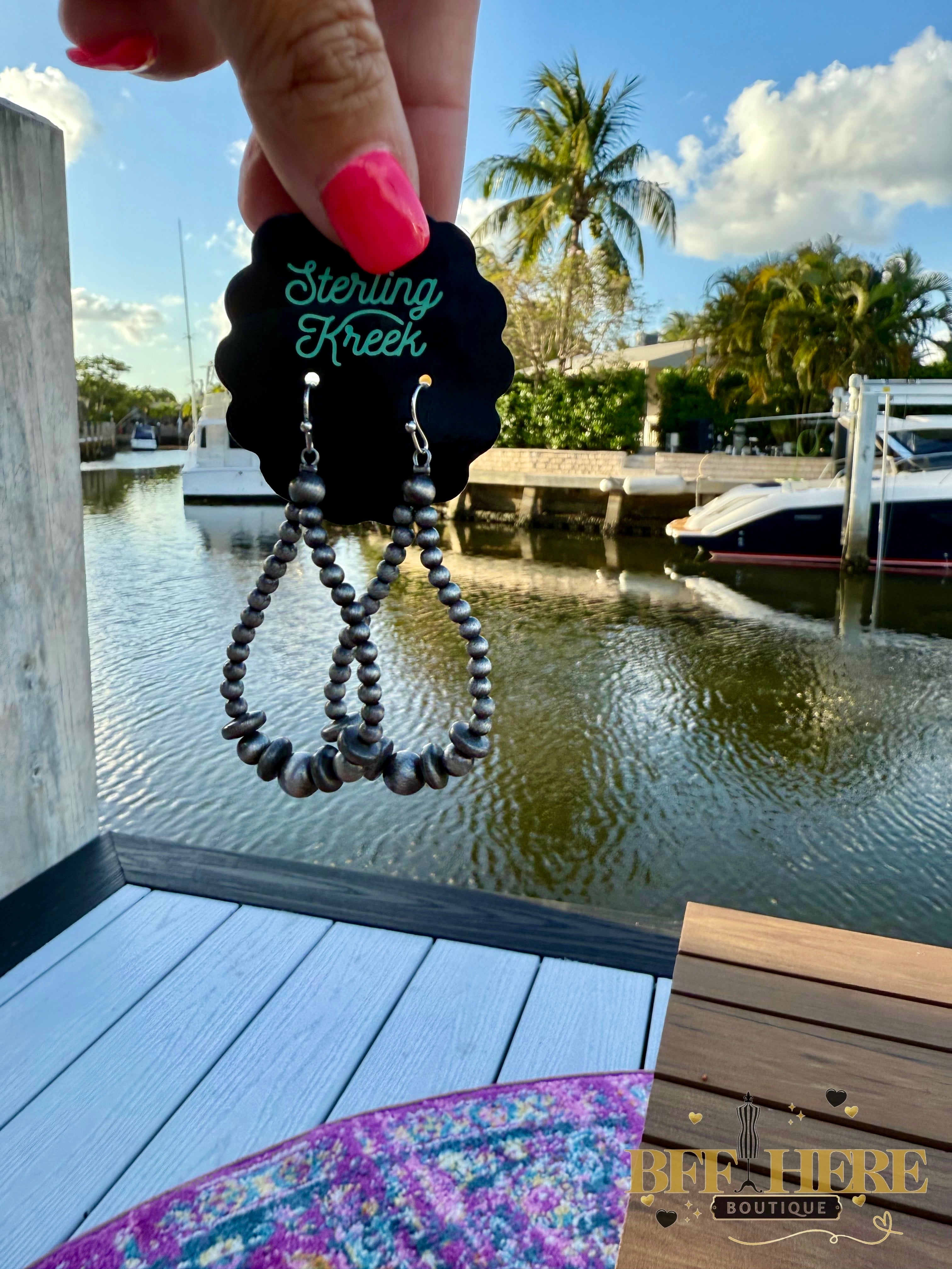 Silver City Earrings by Sterling Kreek - BFF Here