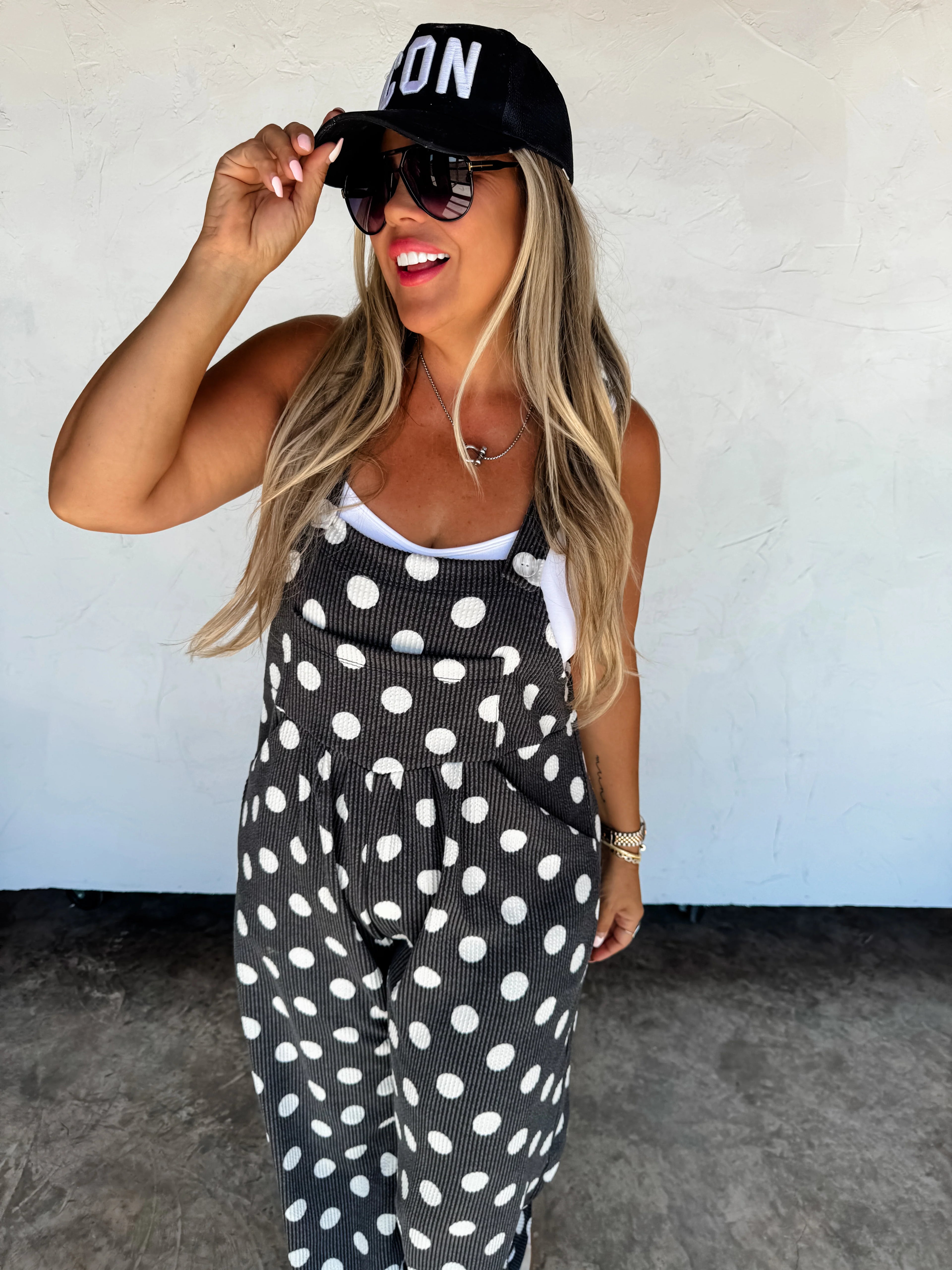 PREORDER: Polka Dot Karli Boho Overalls by Blakeley (ETA: Late November) - BFF Here