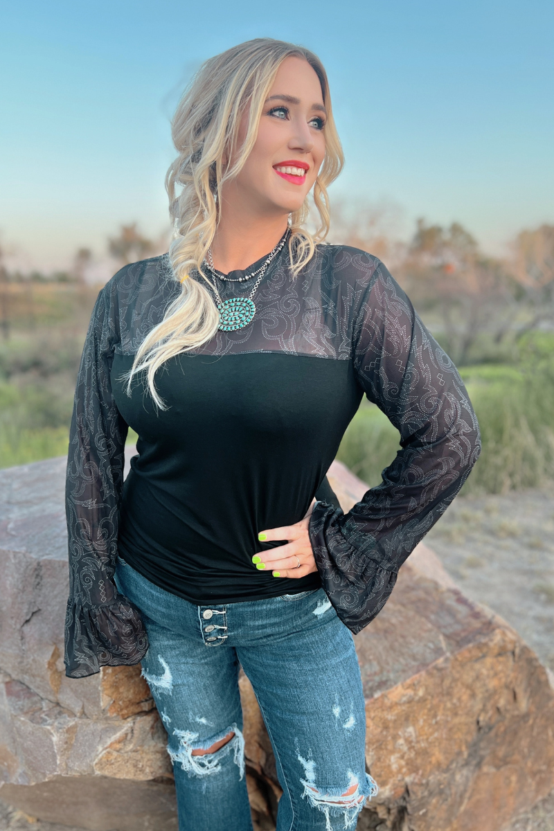 Night Rider Top by Sterling Kreek - BFF Here