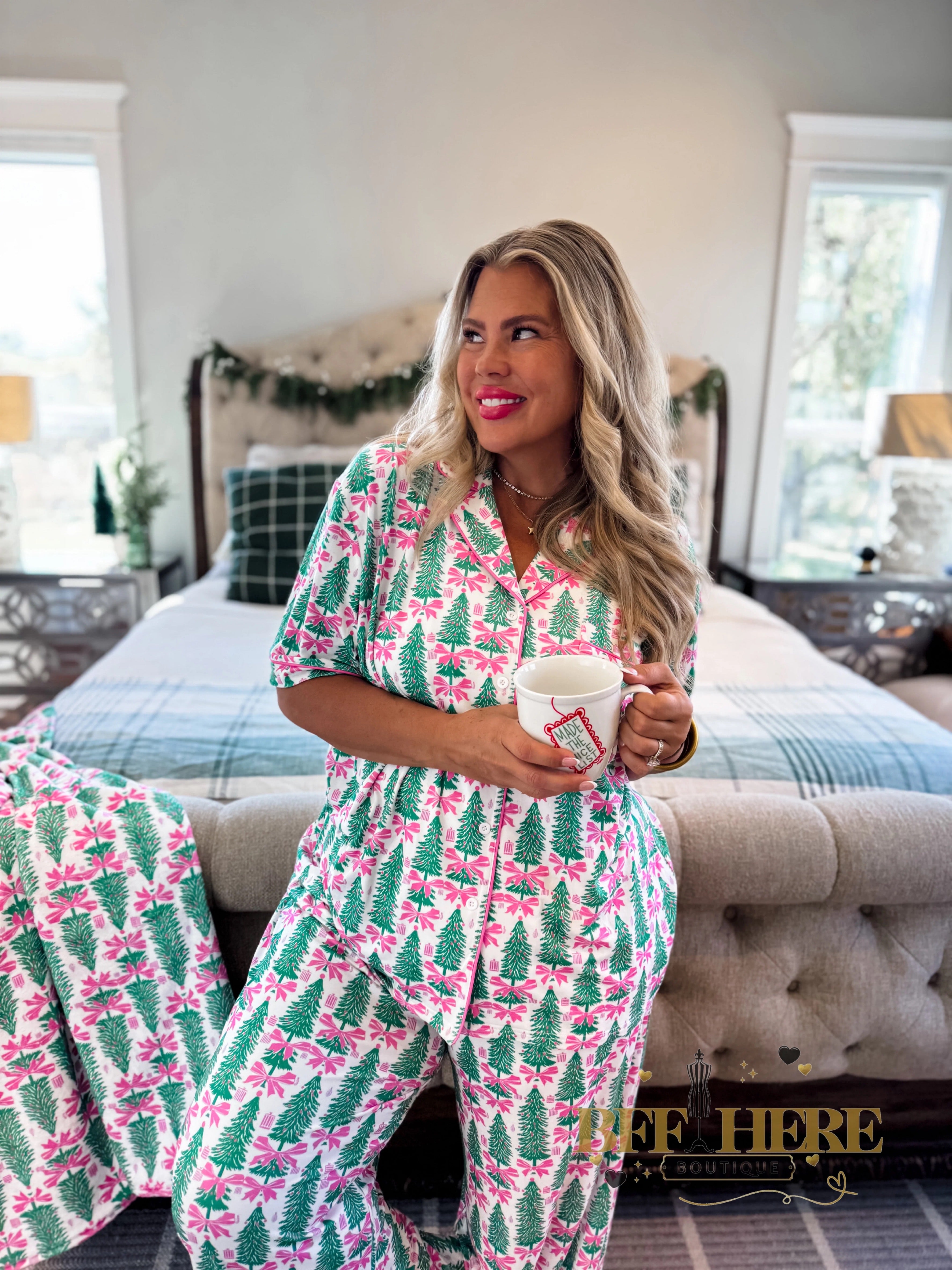 Tis the Season Luxe PJ Sets by Blakeley - BFF Here