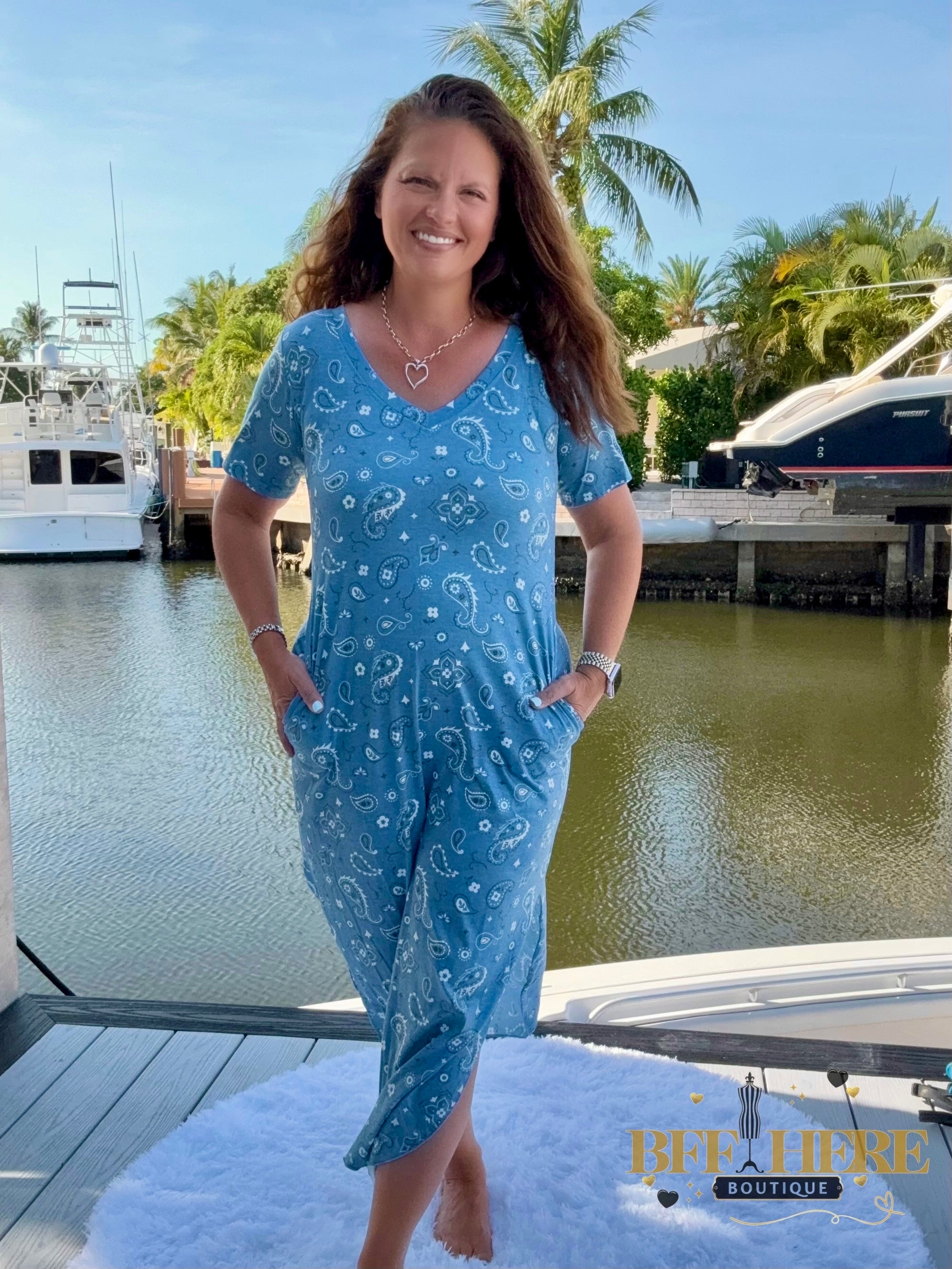 Bandana Babe Maxi Dress by Sterling Kreek - BFF Here