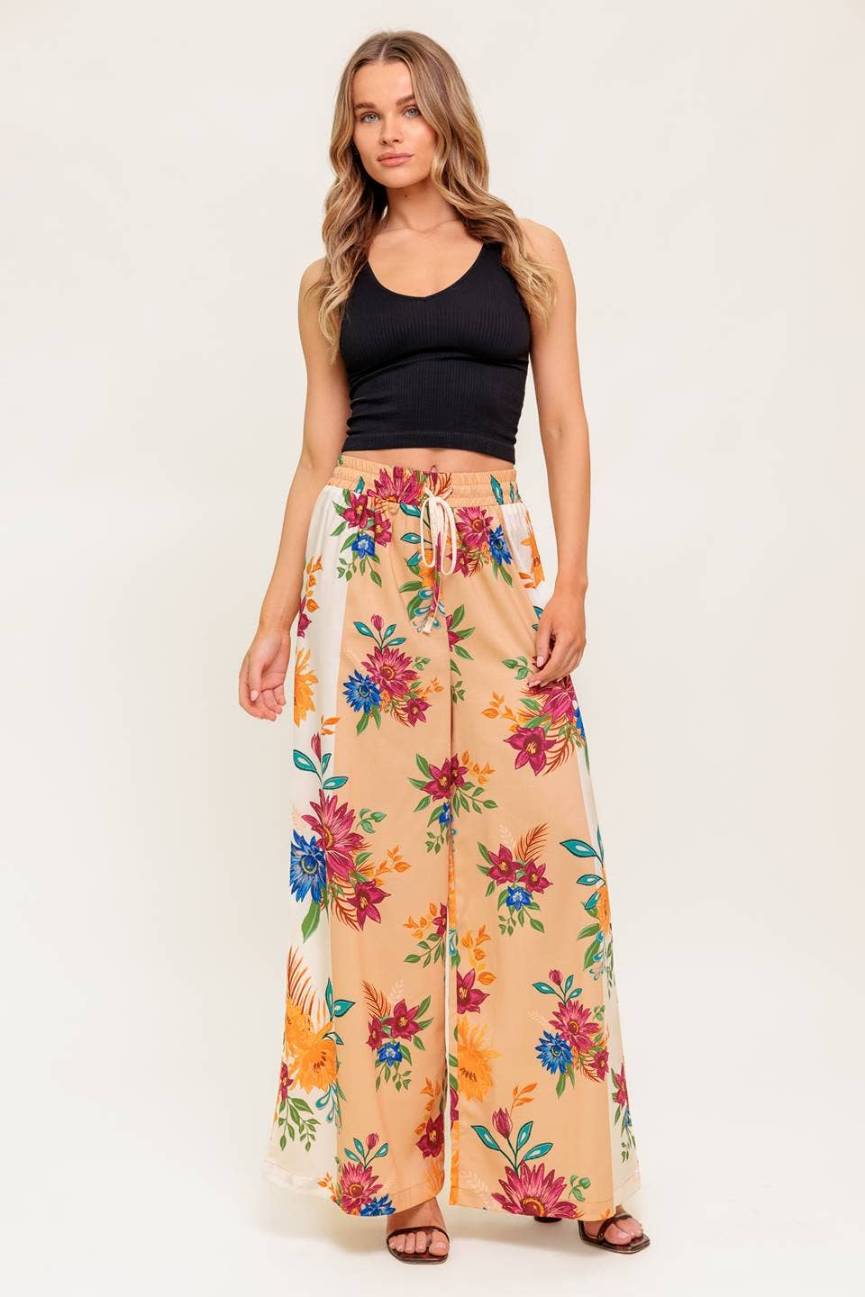 Tropic Tango Wide Leg Pants by Flying Tomato - BFF Here