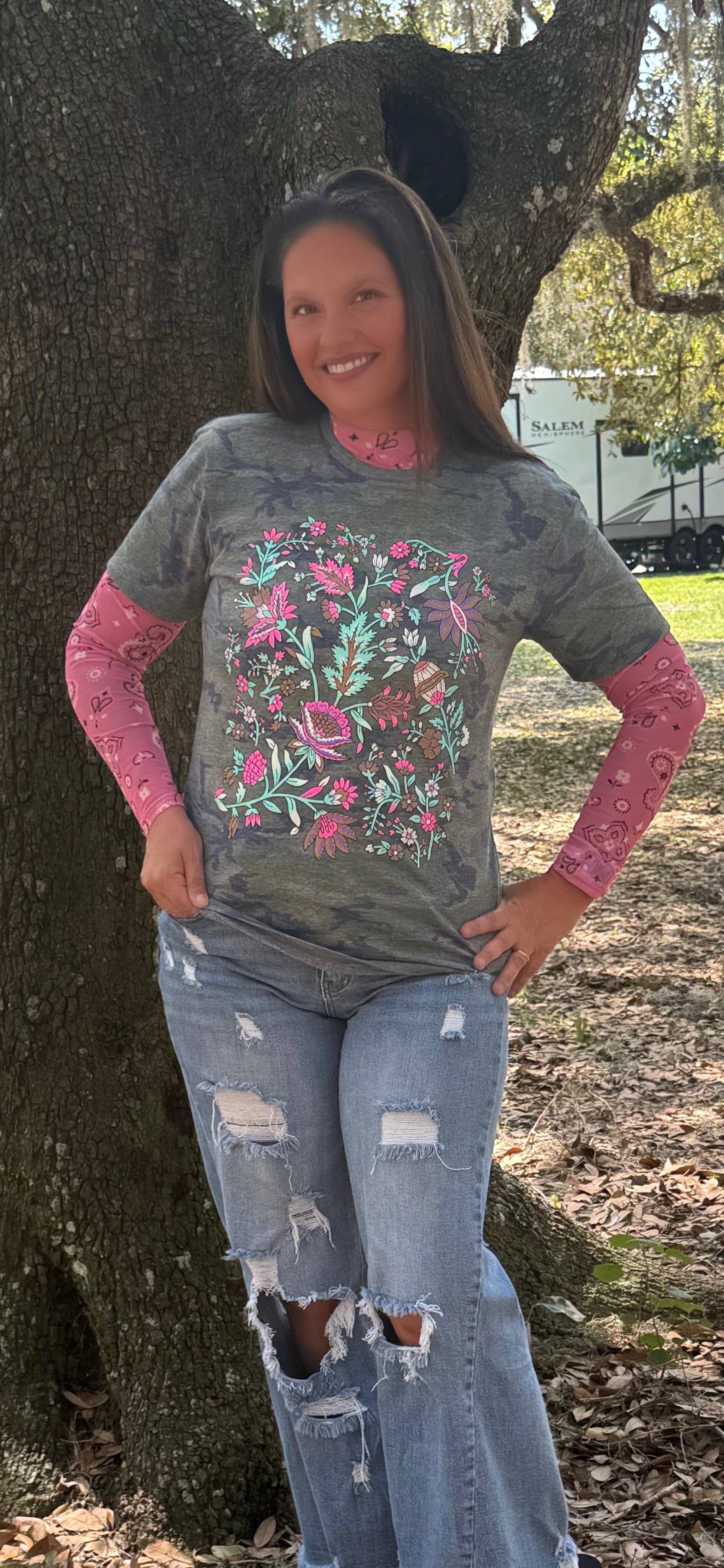 Hidden In The Flowers Tee by Sterling Kreek - BFF Here