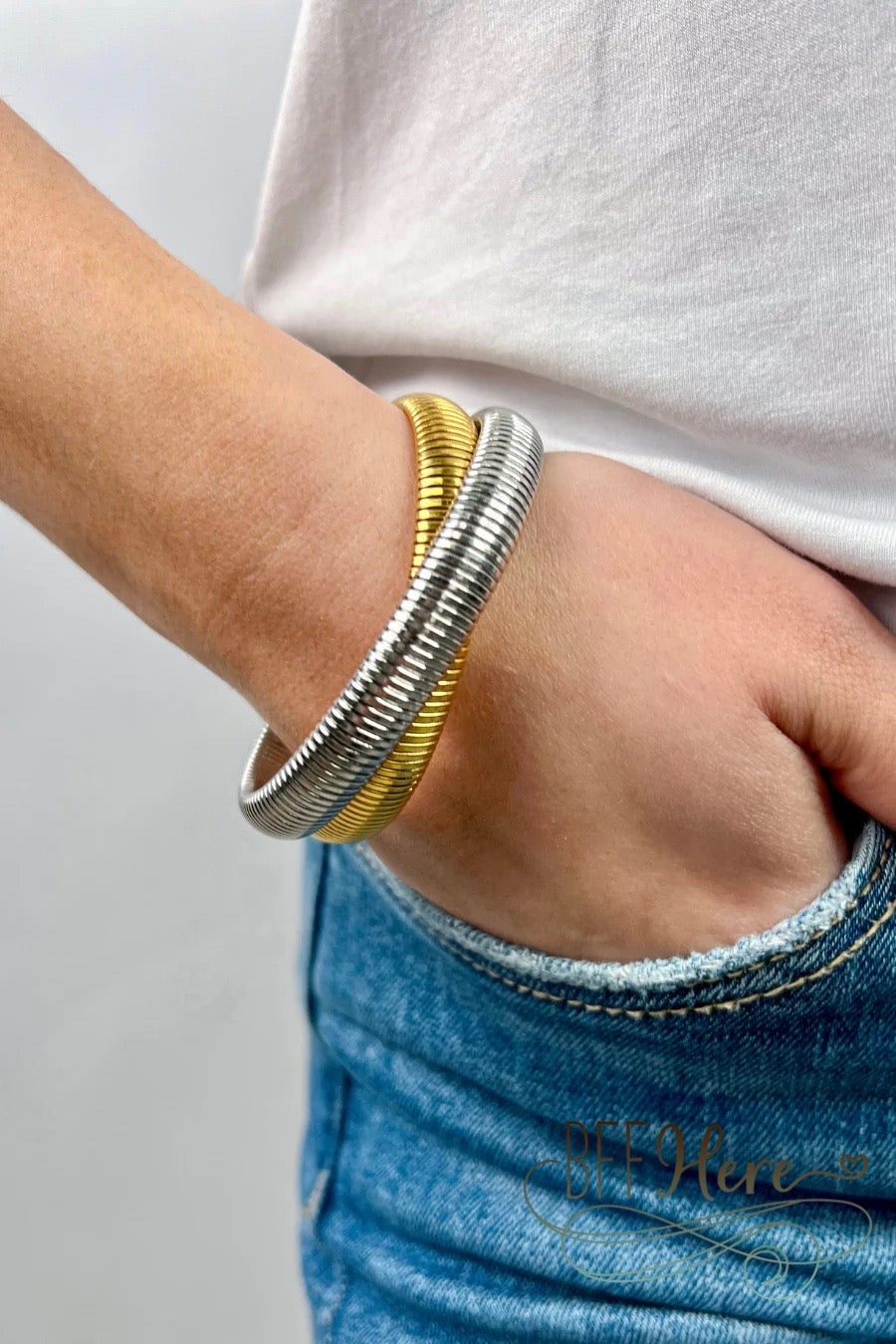 Fearless Chain Bracelet by Jess Lea - BFF Here