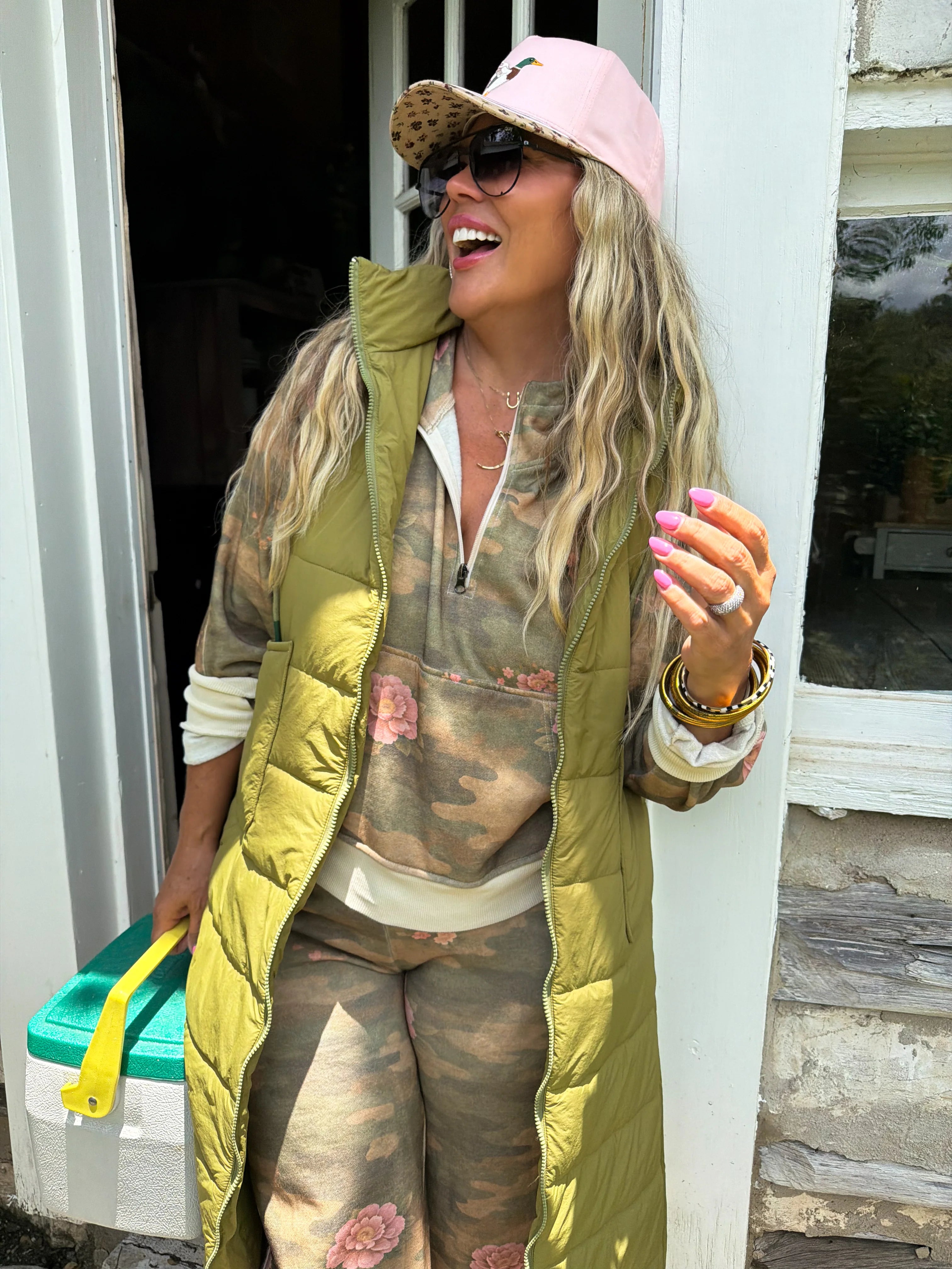 PREORDER: Camo & Butterflies Easy Does It Pullover by Blakeley (ETA: August)