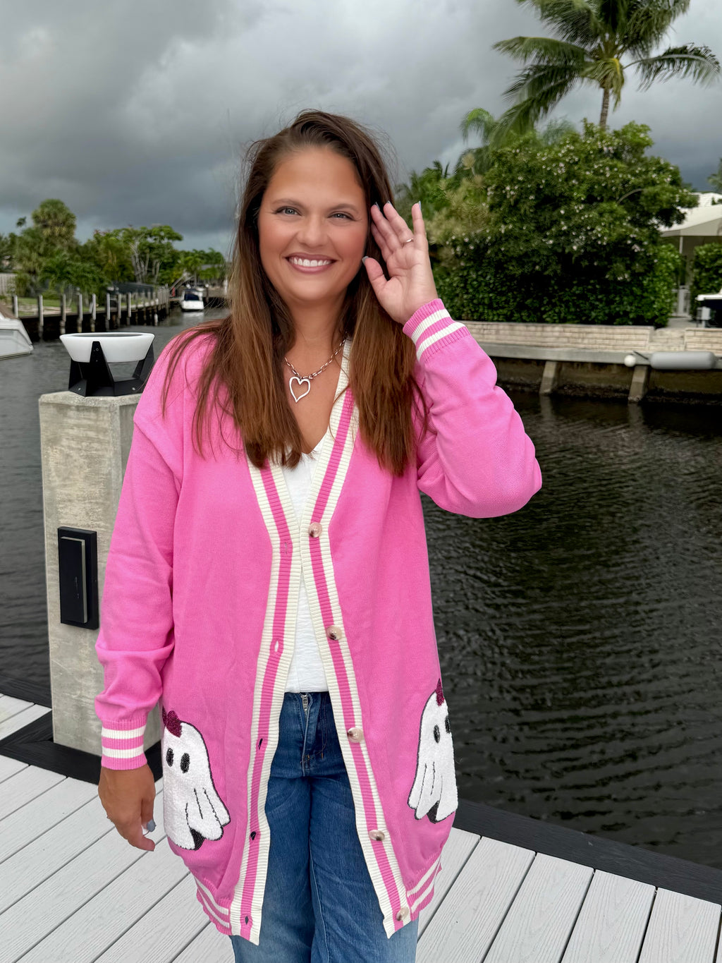 Gigi The Ghost Cardigan by Jess Lea - BFF Here