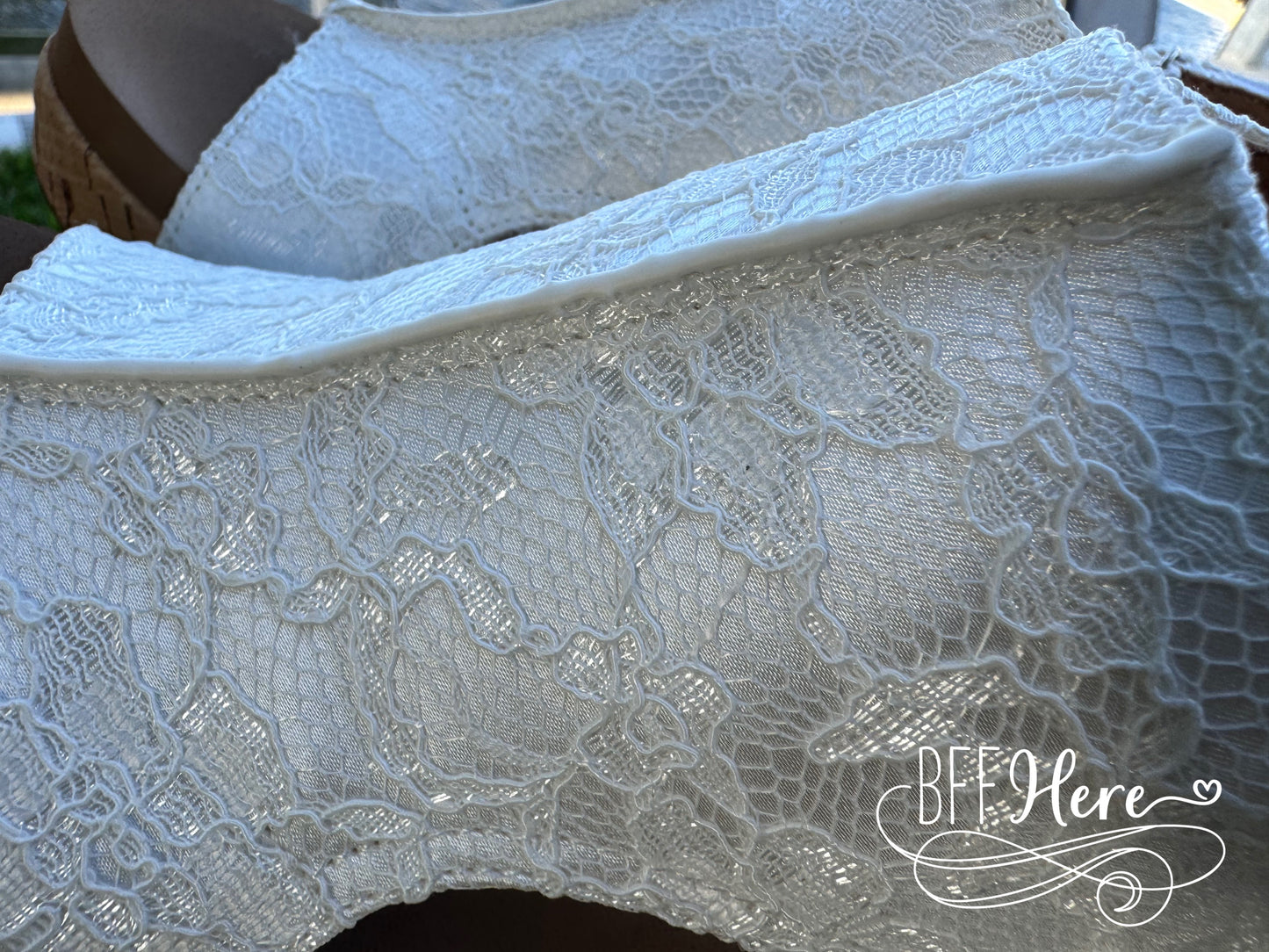 Carley - White Lace by Corkys - BFF Here