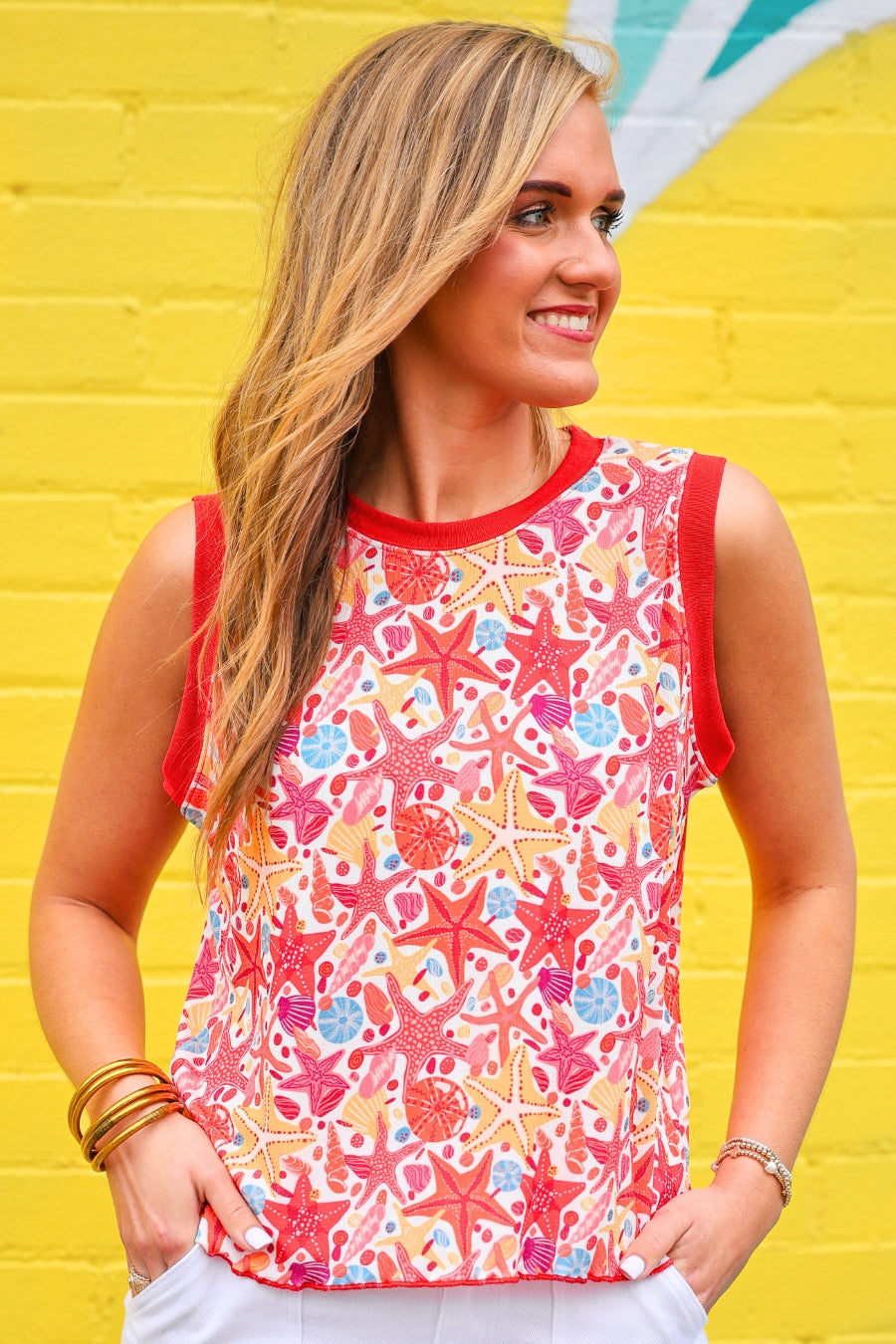 PREORDER- Heatwave Ribbed Tank- Starfish Coast - BFF Here