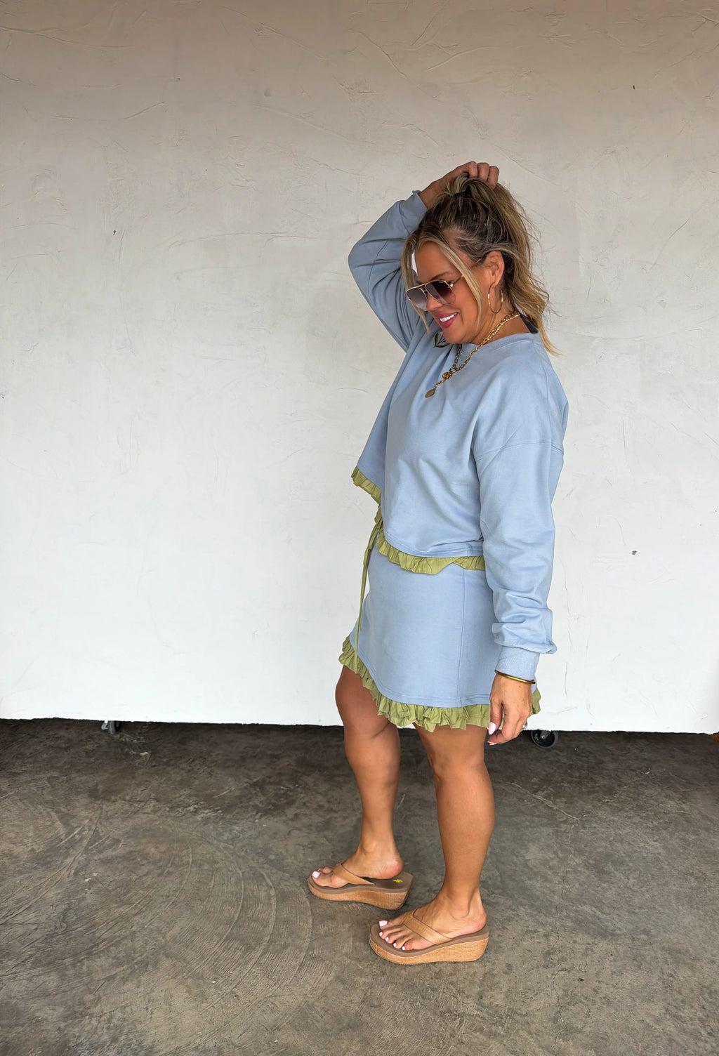 PREORDER: Spring Flowers Skirt Set by Blakeley (ETA: Late April / Early May) - BFF Here