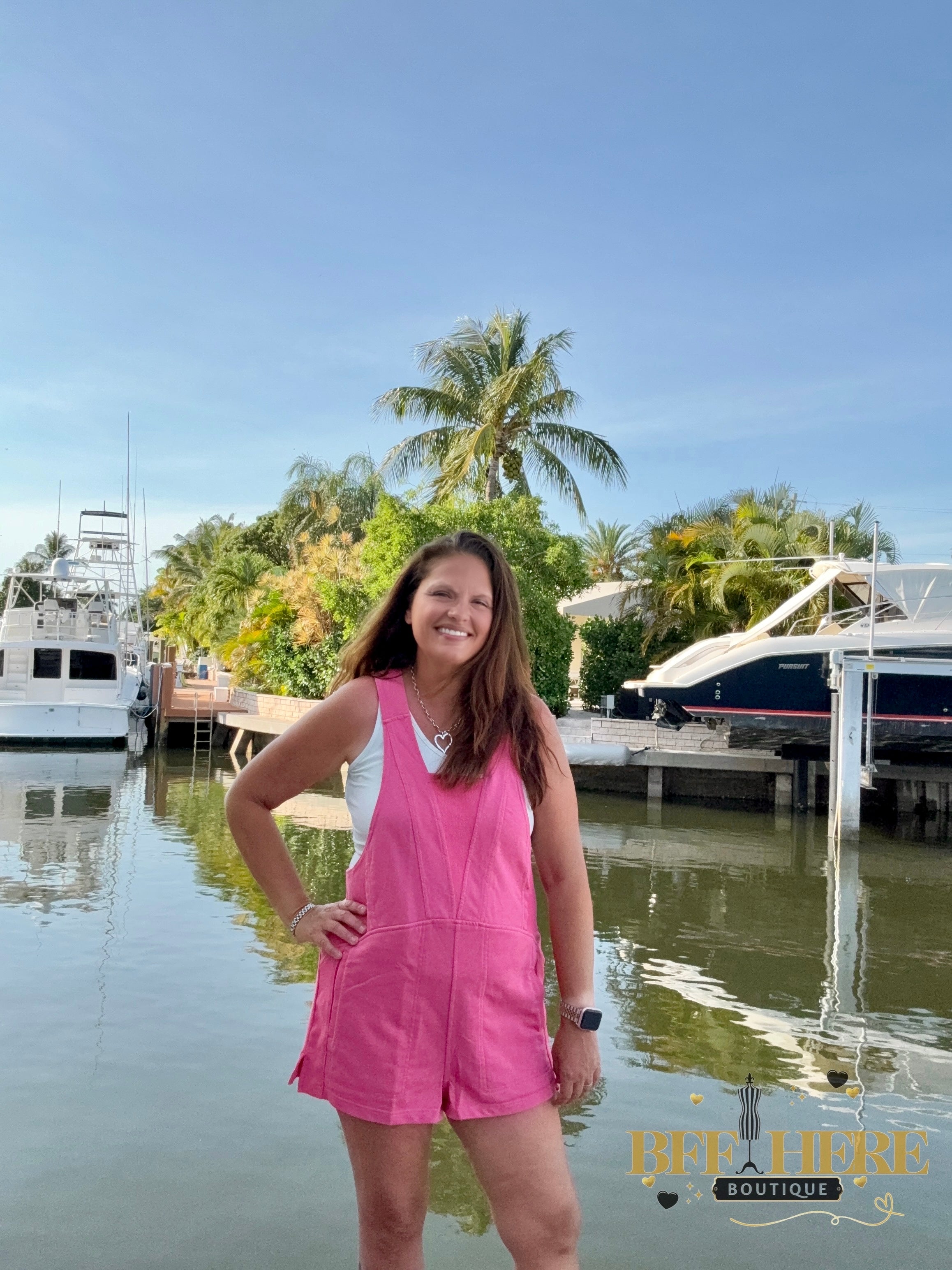 Beach Please Romper by Blakeley / Choice of Color - BFF Here