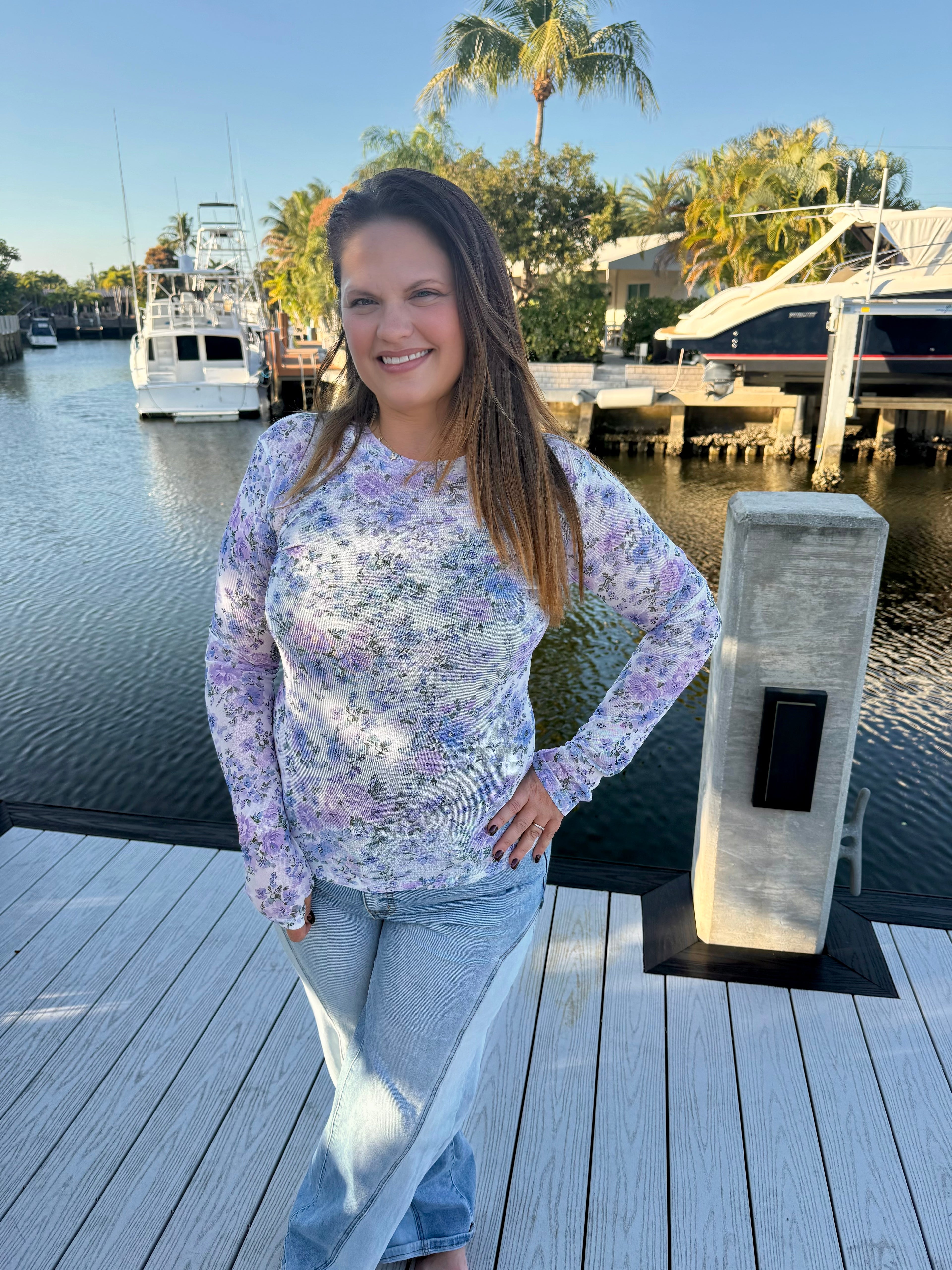 Spring Dress It Up Mesh Top by Blakeley - BFF Here