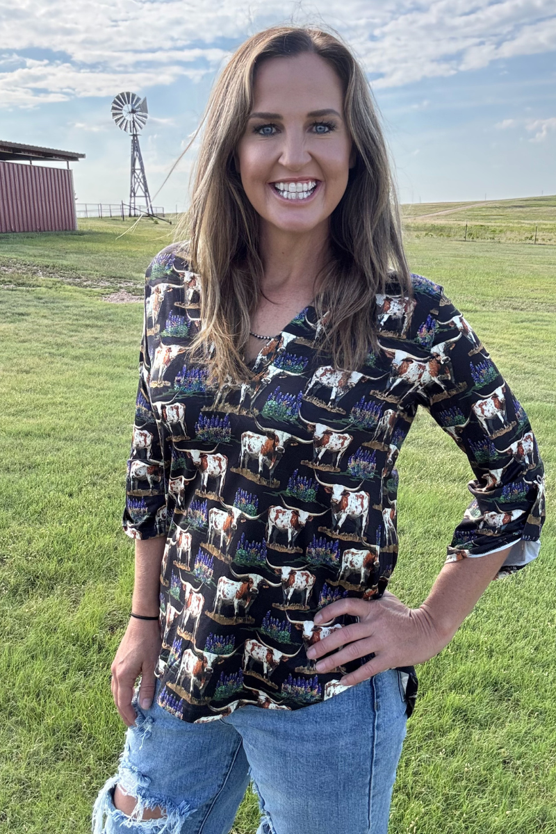 Heart Of Texas Top by Sterling Kreek - BFF Here