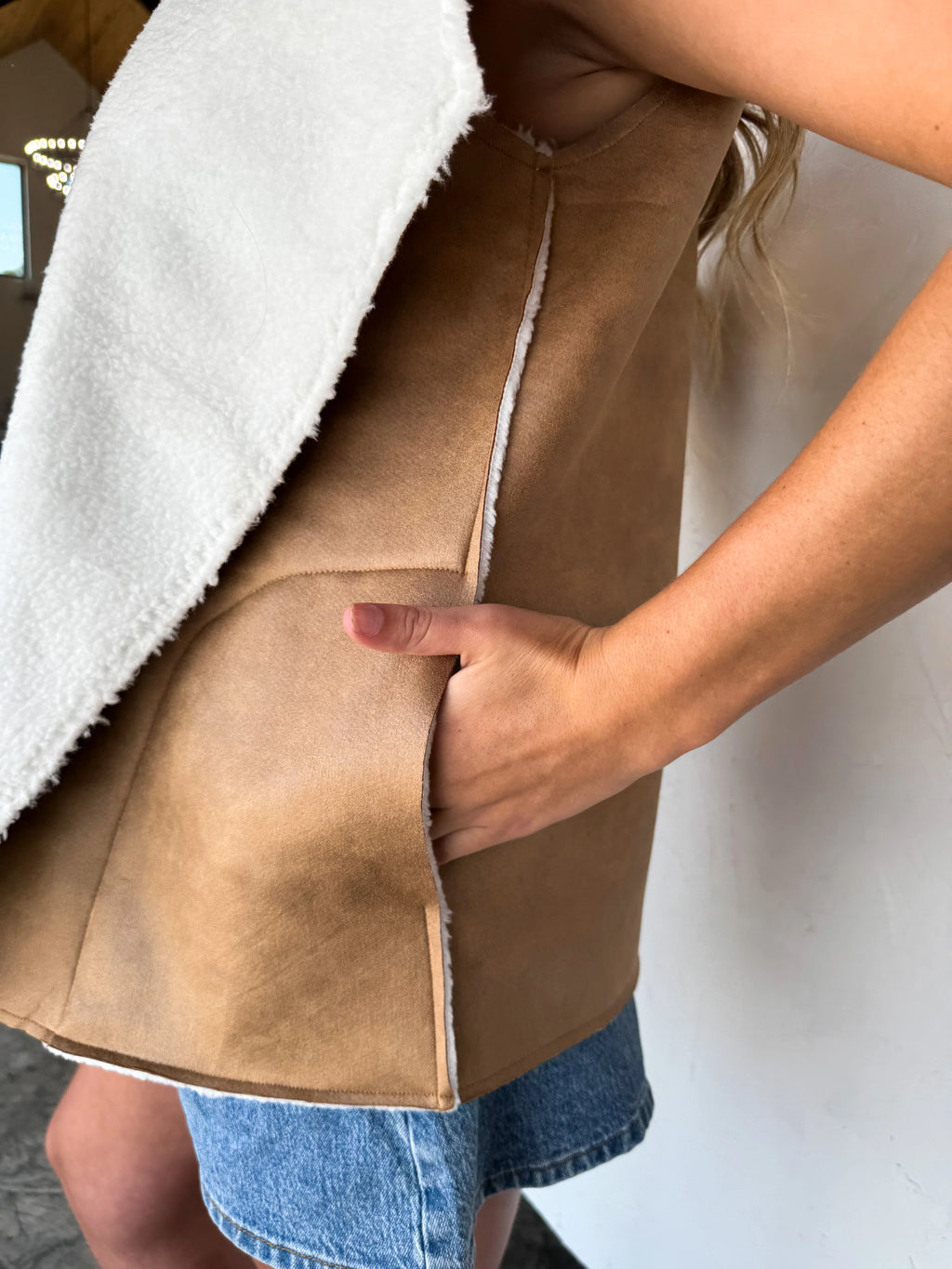 PREORDER: Collins Suede Vest by Blakeley (ETA: Late December) - BFF Here