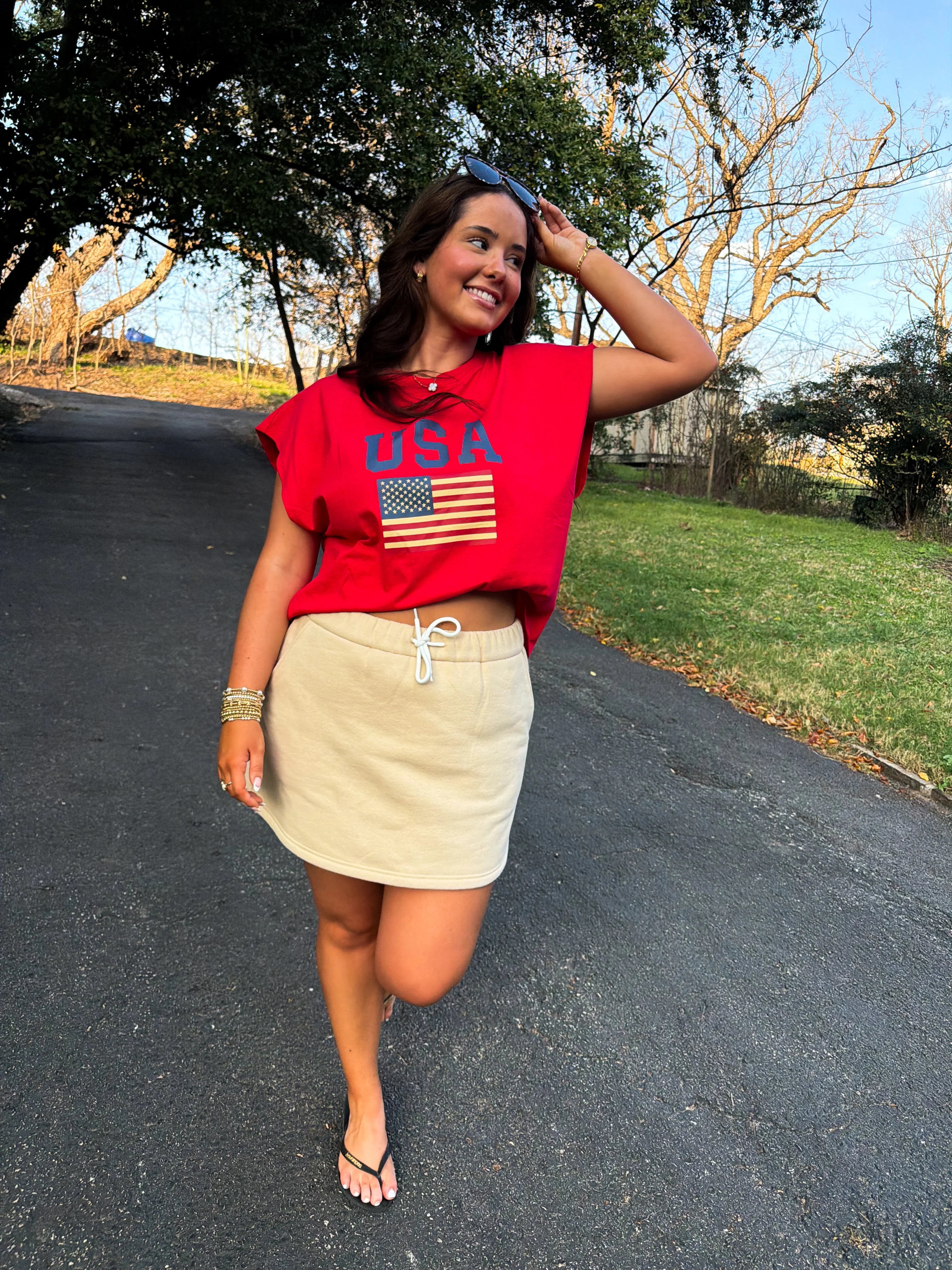 PREORDER: Liberty USA Tee by Blakeley (ETA: May) - BFF Here