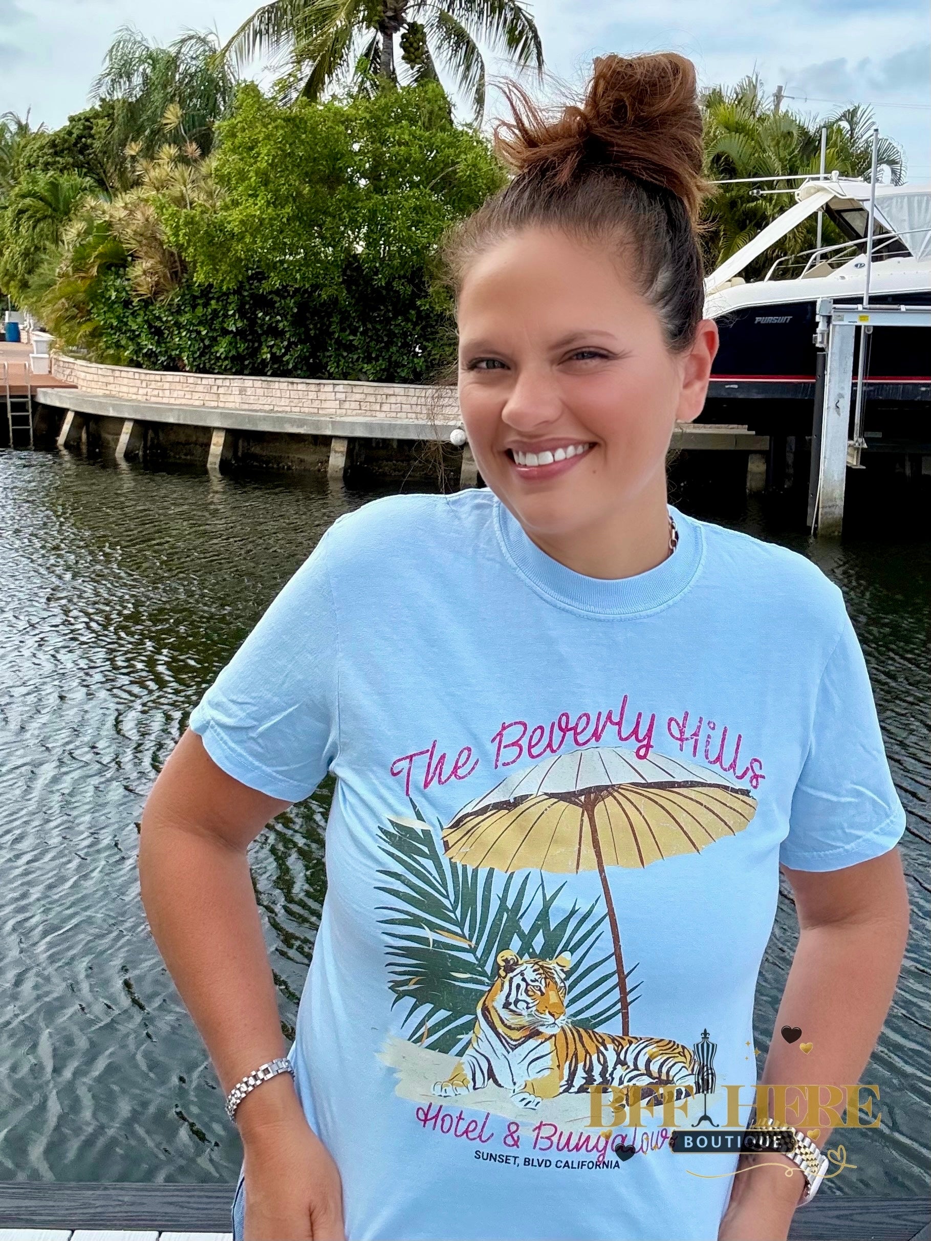 Beverly Hills Babe Tee - BFF Here