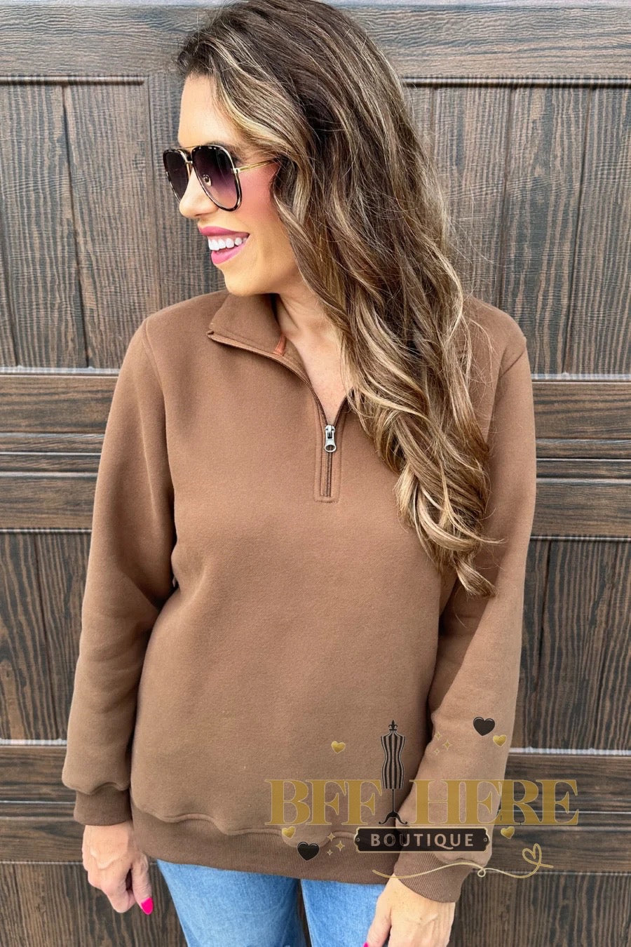 McKenna Pullover - Brown by Jess Lea - BFF Here