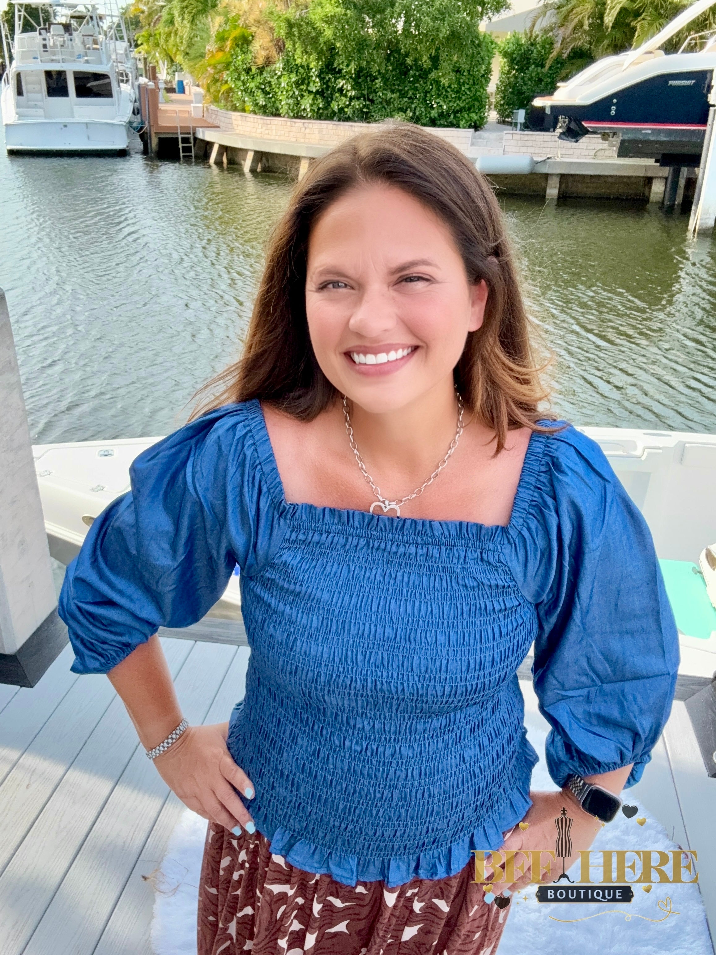 Denim Darling Dark Blue by Sterling Kreek - BFF Here