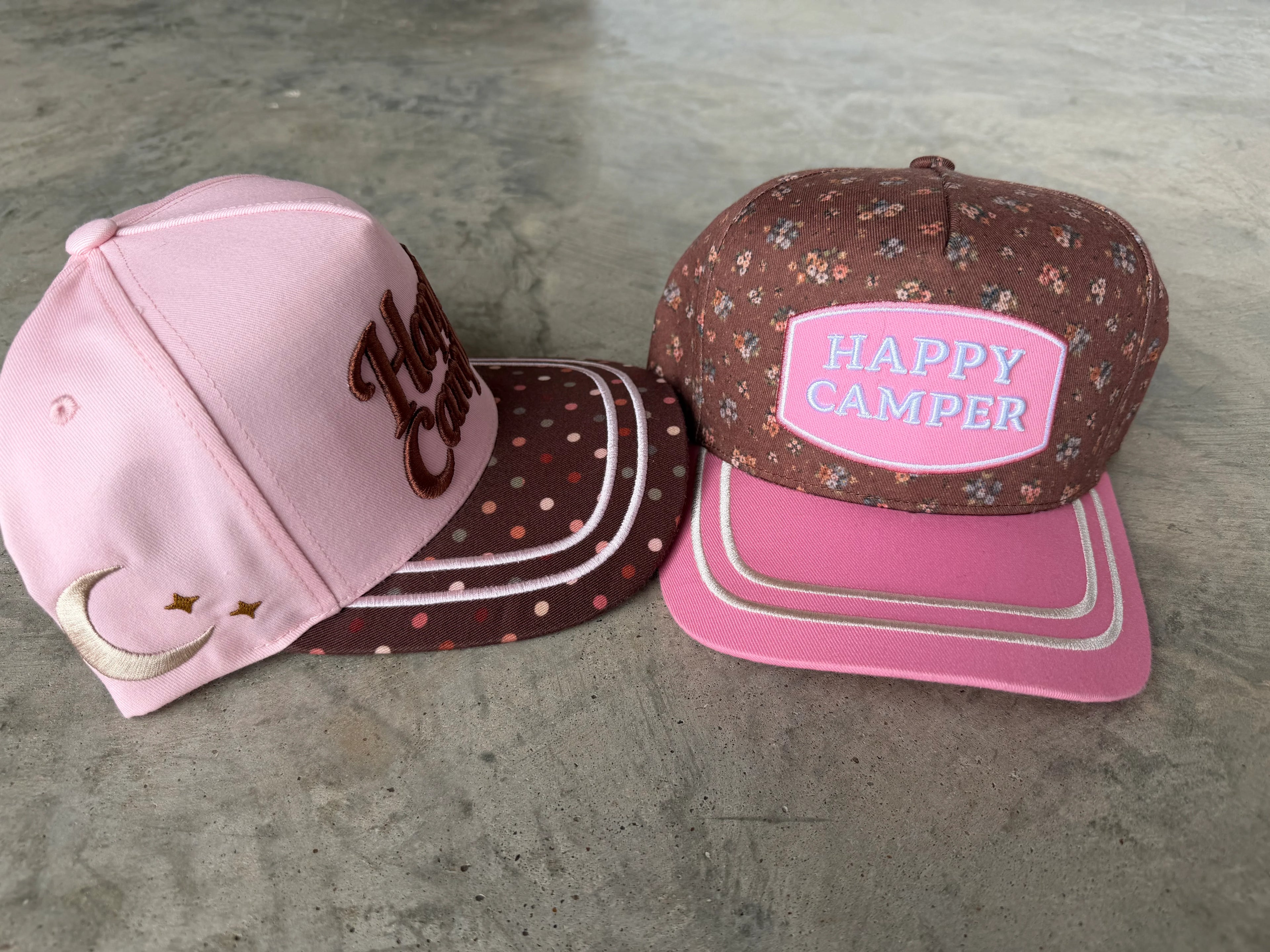 PREORDER: Happy Camper Trucker Hats by Blakeley (ETA: August)