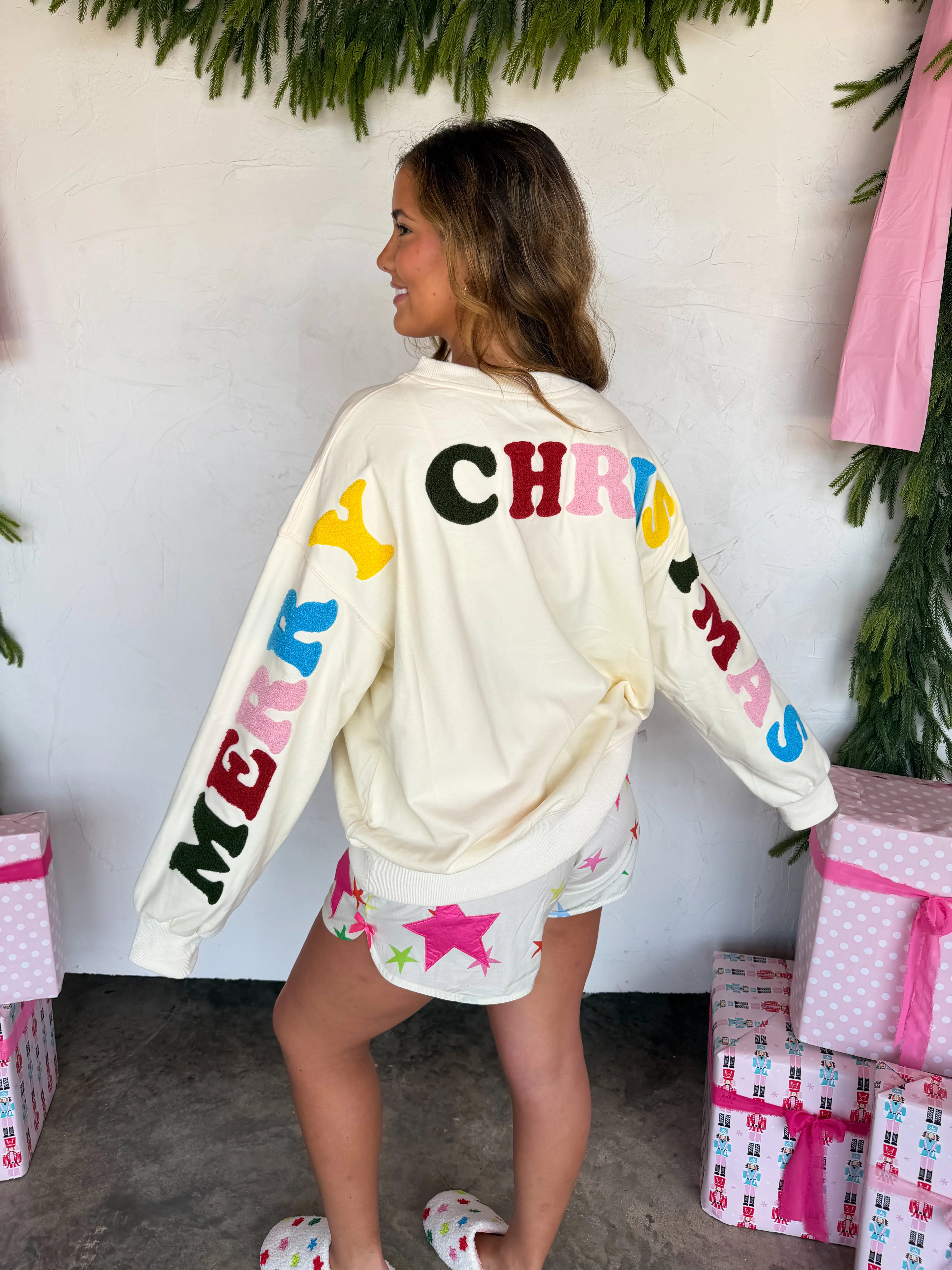 PREORDER: Merry Message Sweatshirt by Blakeley (ETA: October)