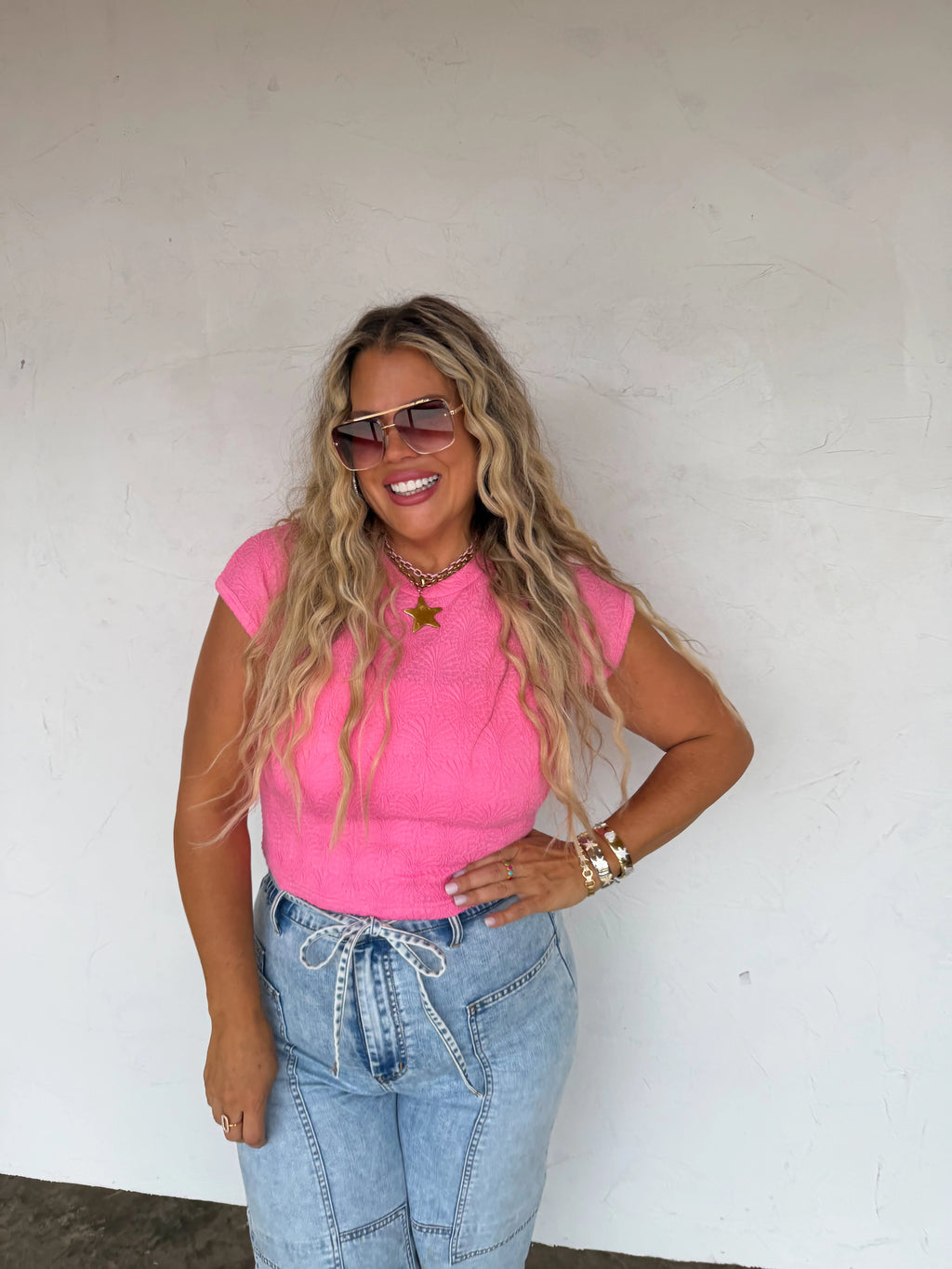 PREORDER: Harley Cap Sleeve Basic Top by Blakeley (ETA late February / early March)