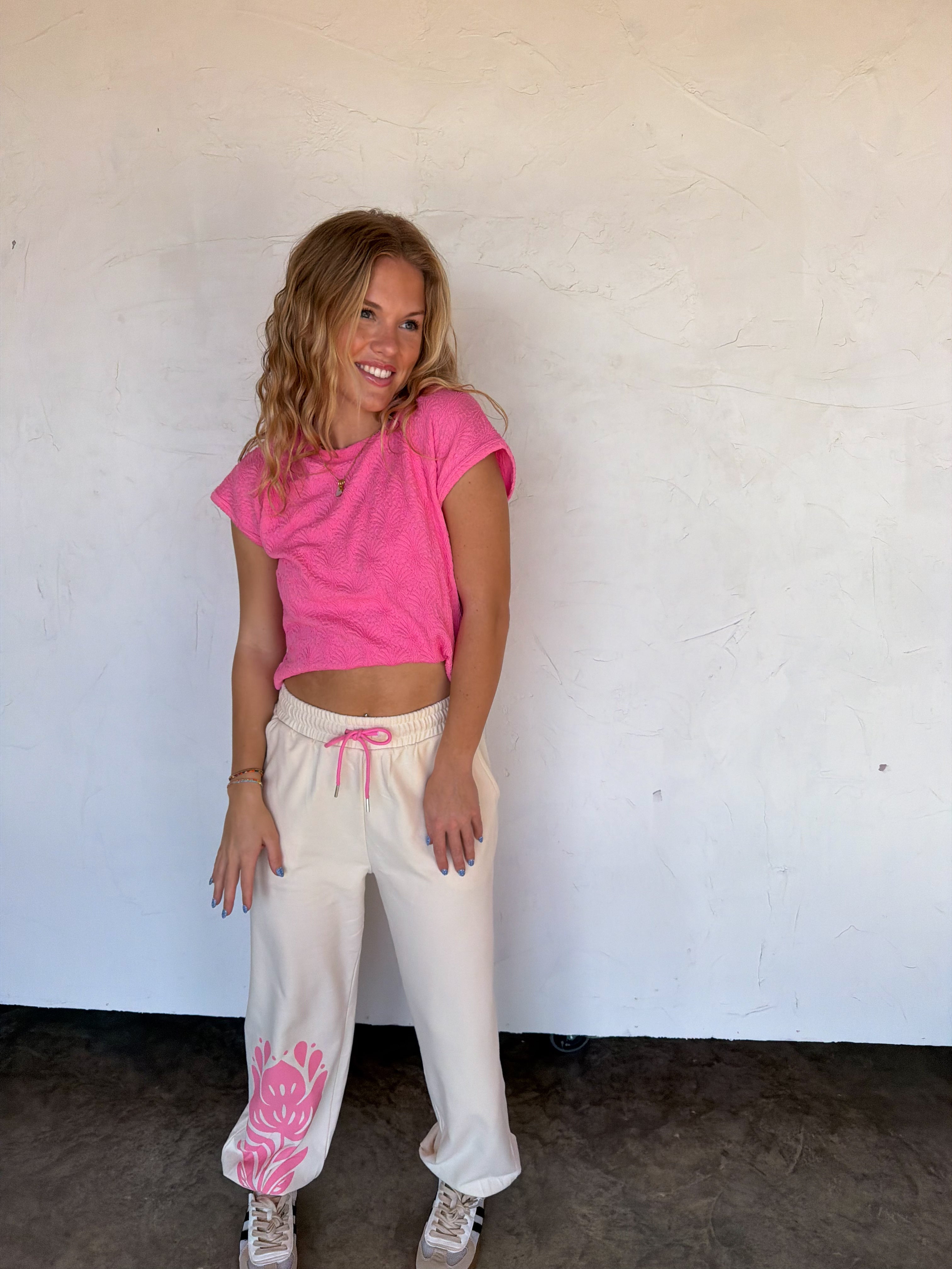 PREORDER- FLOWER POWER JOGGERS - BFF Here