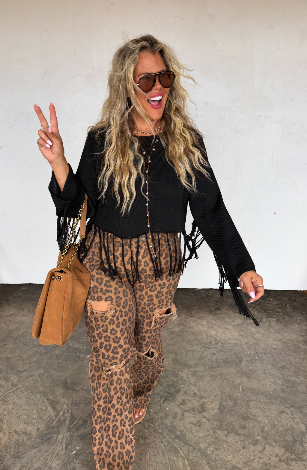 PREORDER: Fringe Benefits Top by Blakeley (ETA: December)