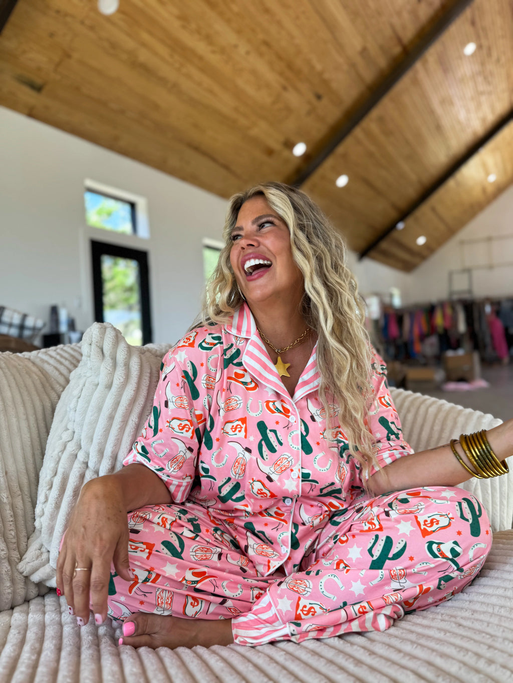 Howdy Honey PJ Set by Blakeley - BFF Here