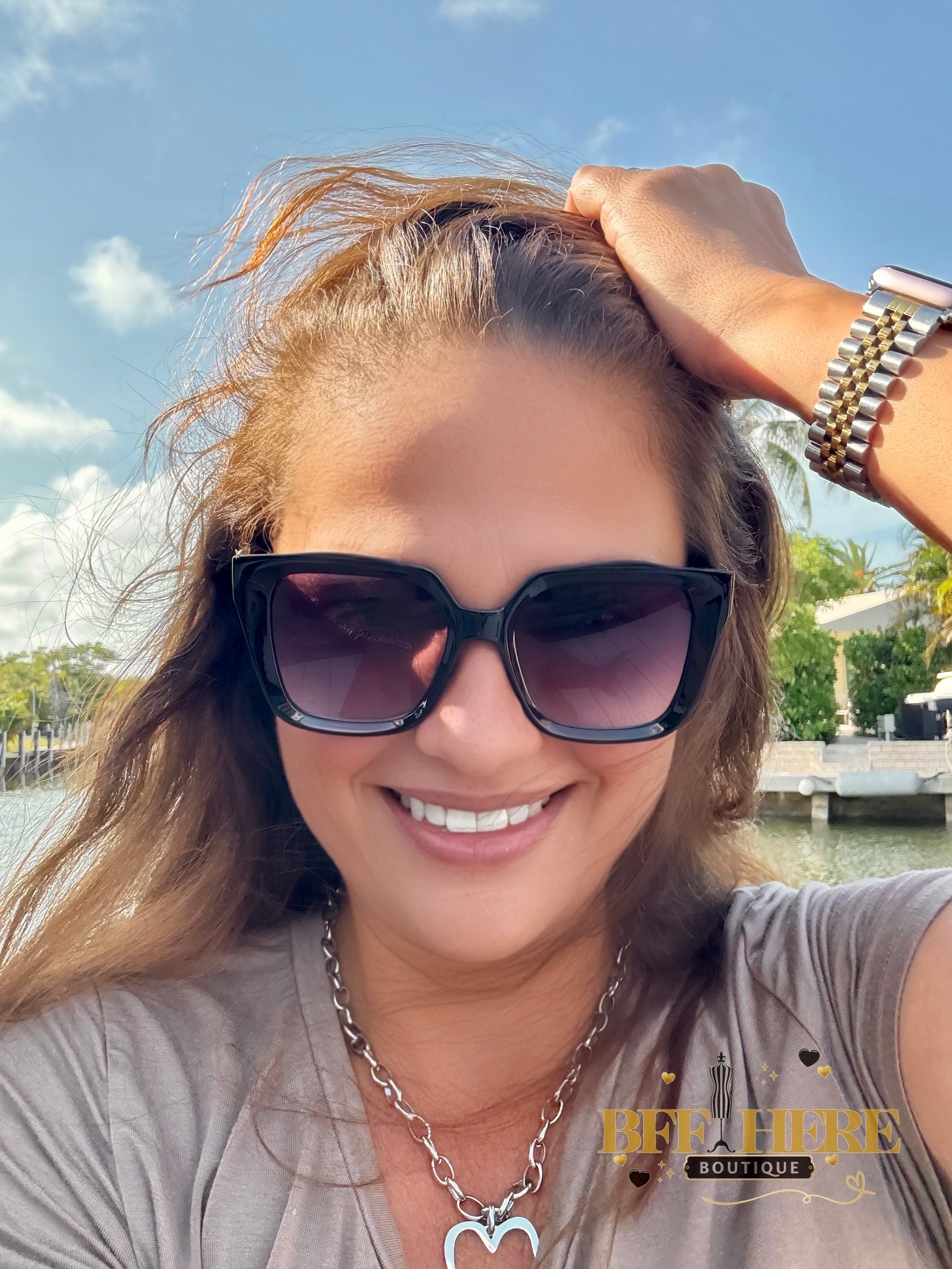 Shady Behavior Sunglasses by Jess Lea / Choice of Color - BFF Here