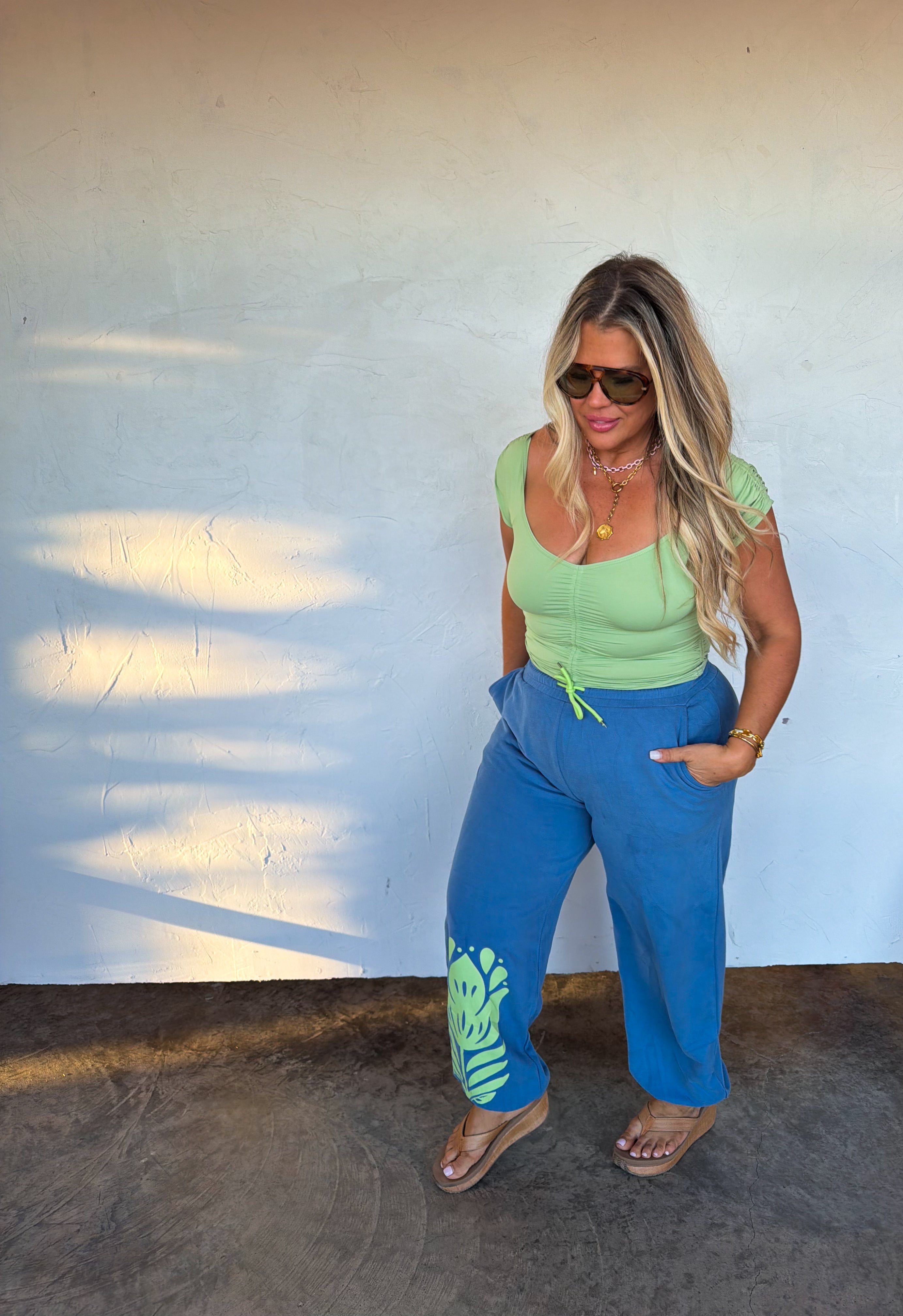 PREORDER- FLOWER POWER JOGGERS - BFF Here