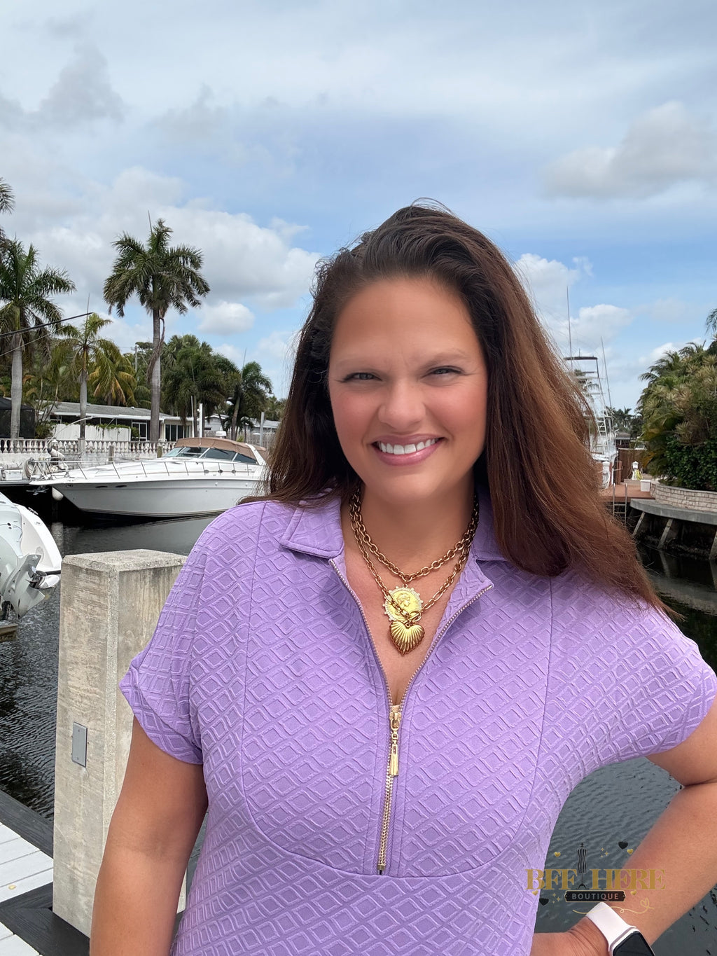 Ezra Textured Zipper Dress by Jess Lea / Choice of Color - BFF Here