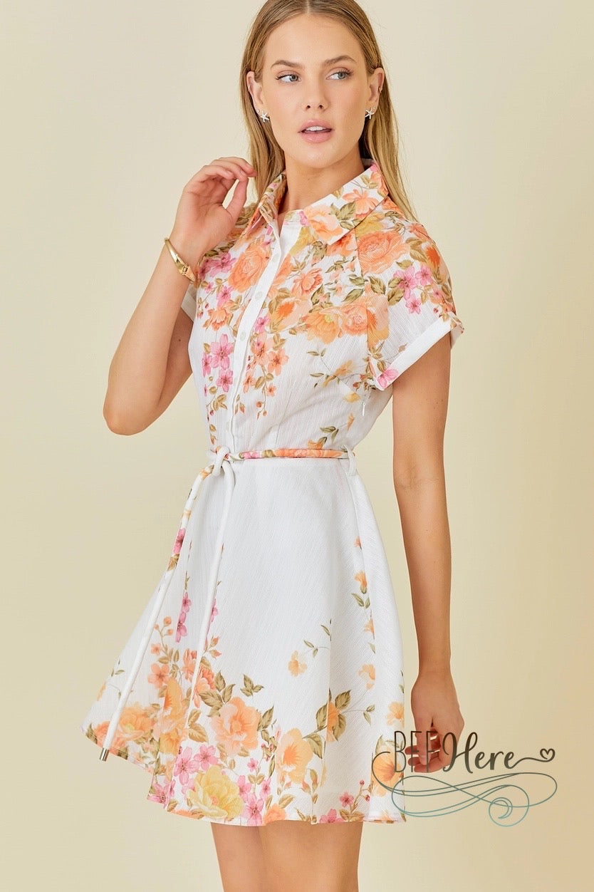 Blossom Breeze Floral Dress - BFF Here