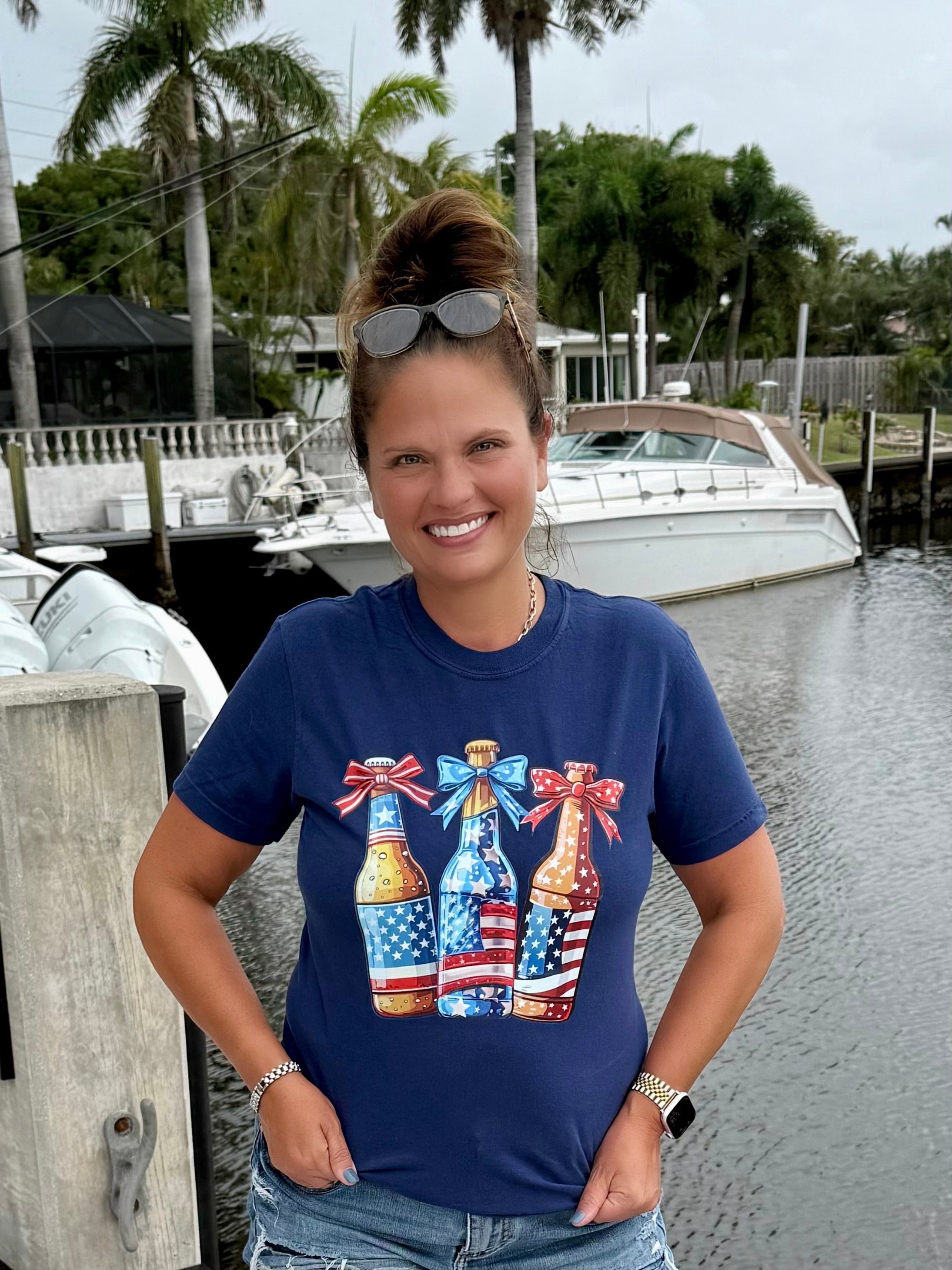 Bows & Brews Tee - BFF Here