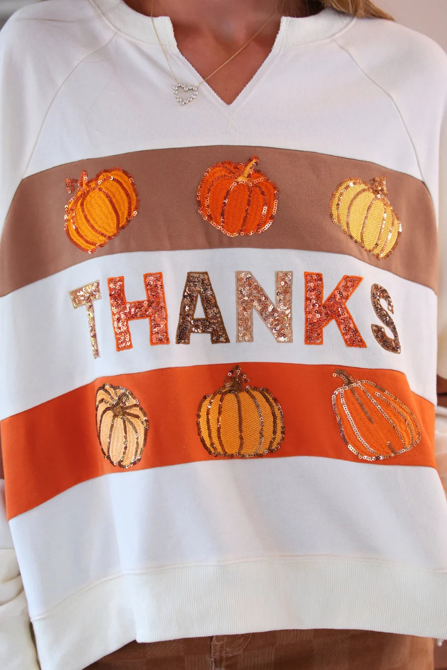 PREORDER: Thanks Pumpkin Pullover by Jess Lea  (ETA: September)