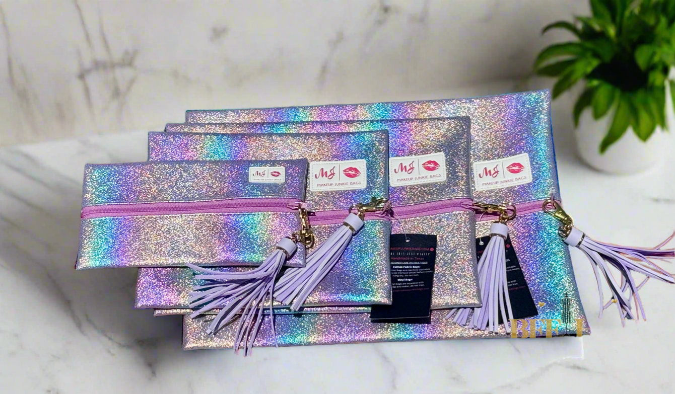 Sparkle Blue by Makeup Junkie Bags - BFF Here