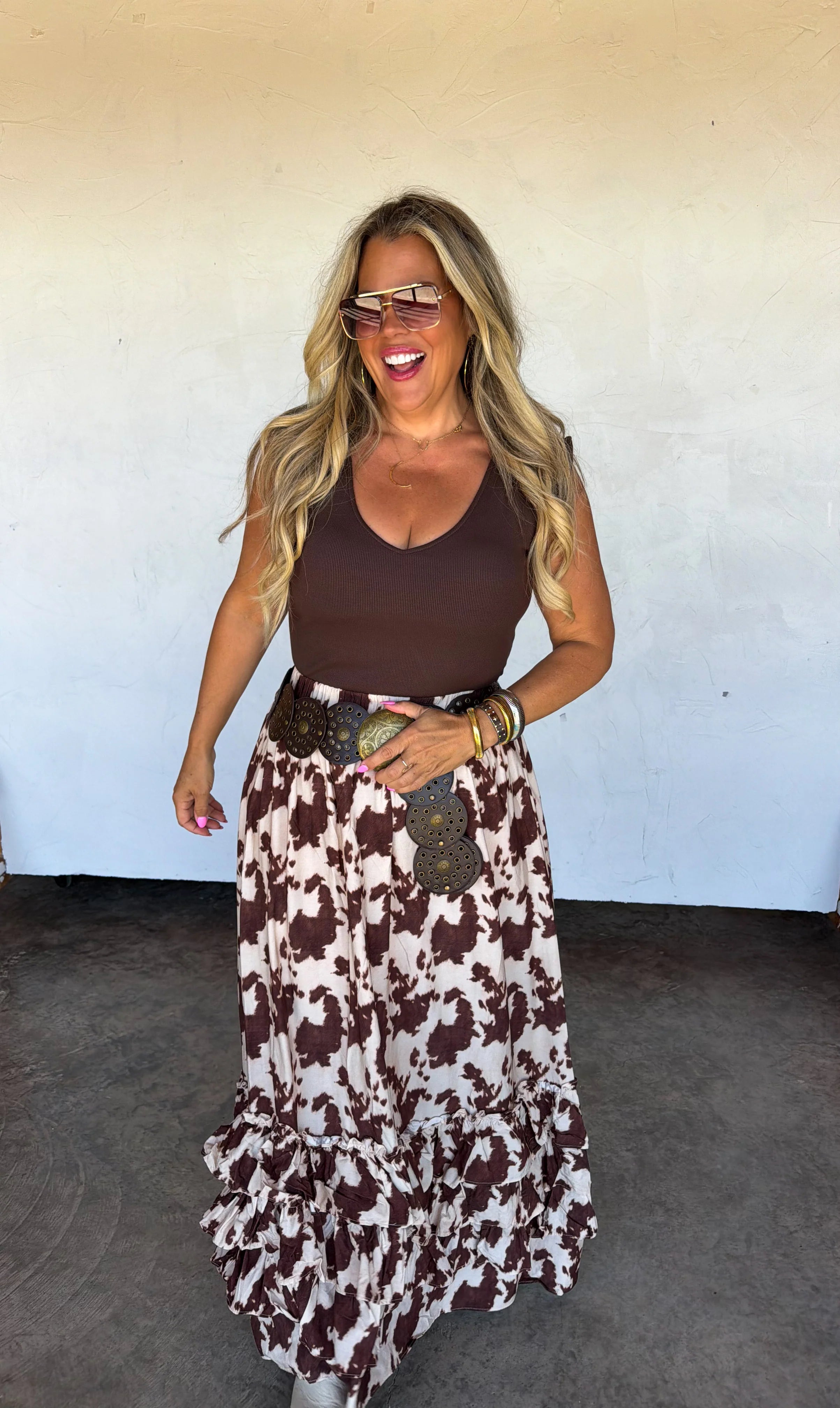 PREORDER: Wander West Maxi Skirt by Blakeley (ETA: Late September / Early October)