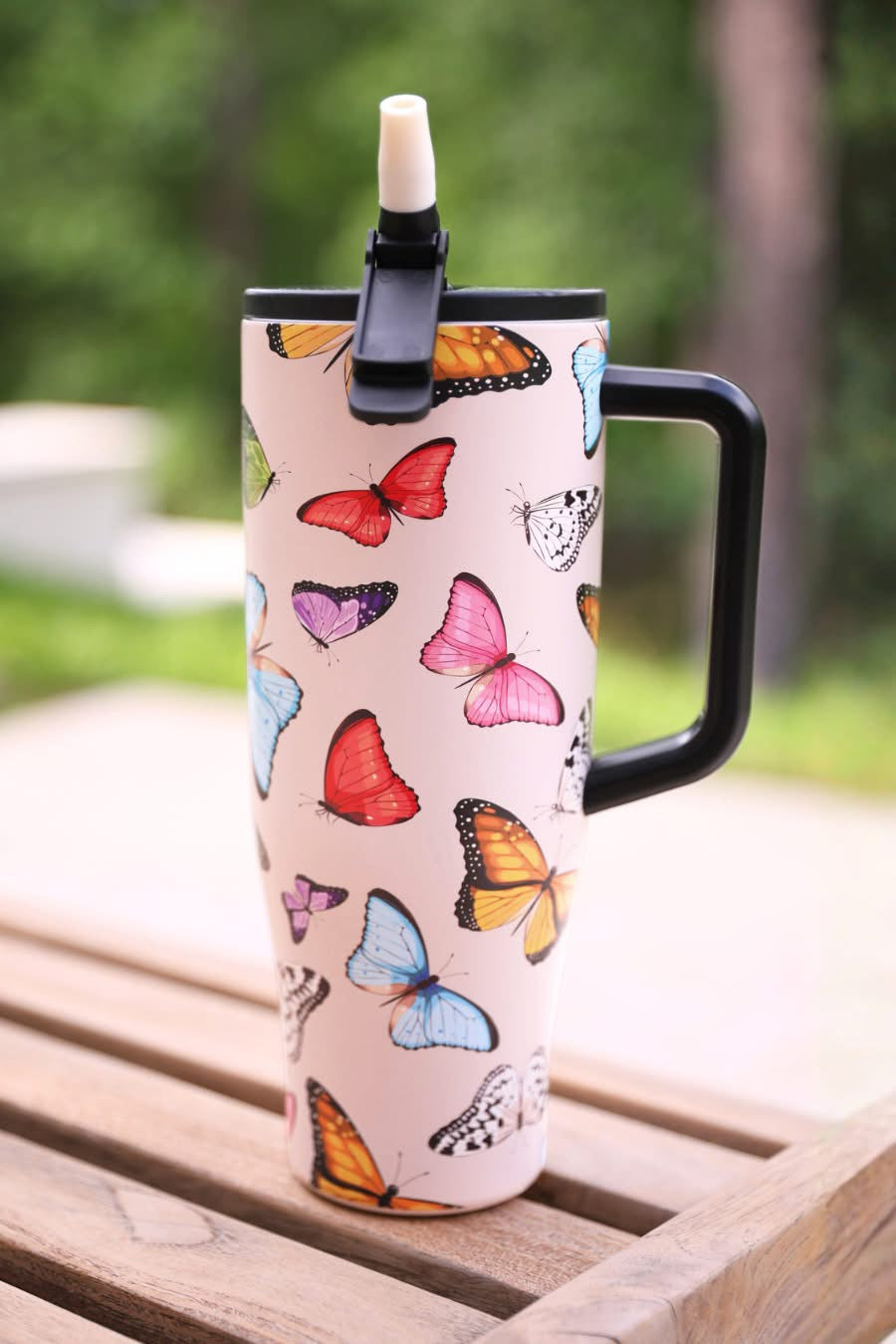 PREORDER: Butterly Bliss Sleek Tumbler by Jess Lea (ARRAY) / ETA: June - BFF Here