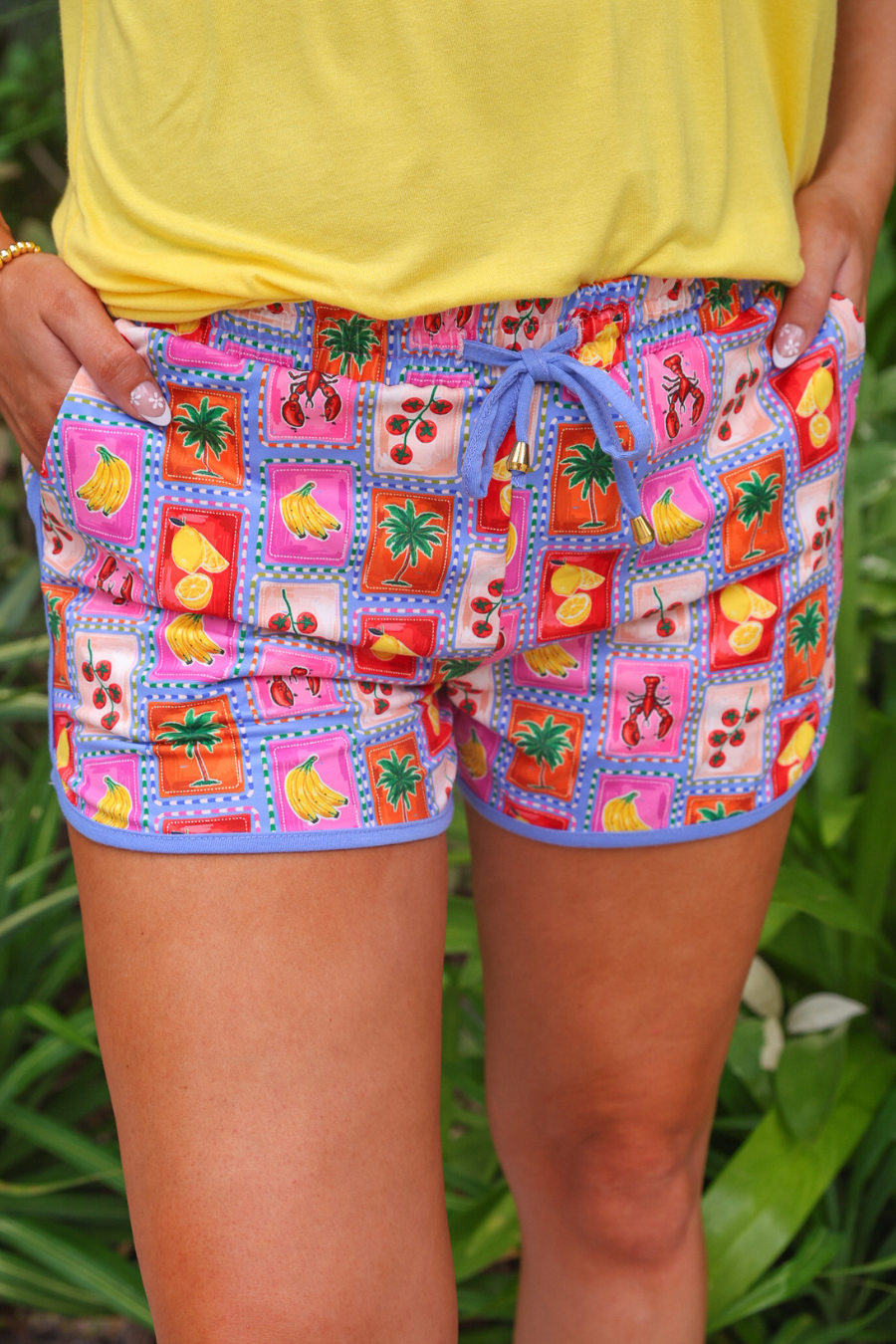 PREORDER- Postcard Paradise Everyday Shorts - BFF Here