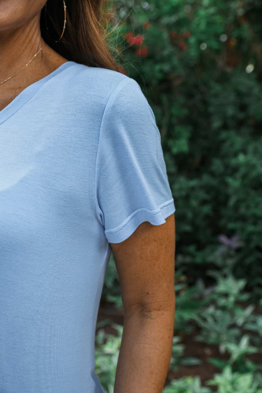 PREORDER- Jess Lea Basic Tee / Light Blue by Jess Lea (ETA: February) - BFF Here
