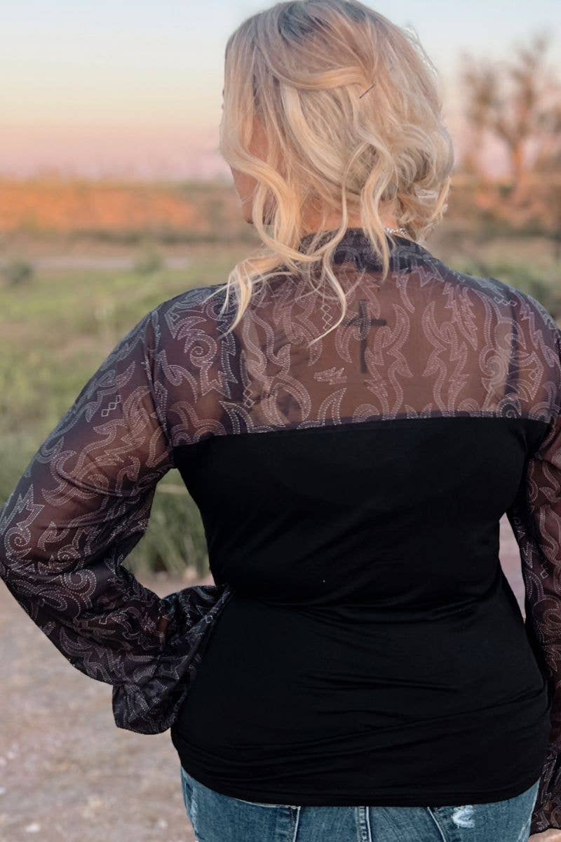 Night Rider Top by Sterling Kreek - BFF Here