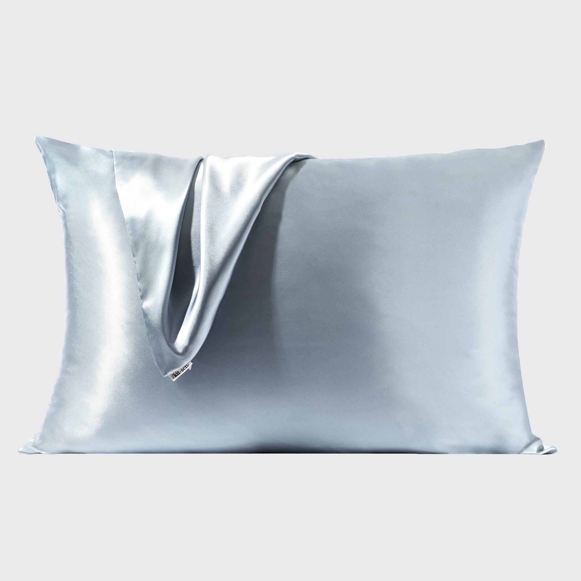 Standard Satin Pillowcase - Haze Blue - BFF Here