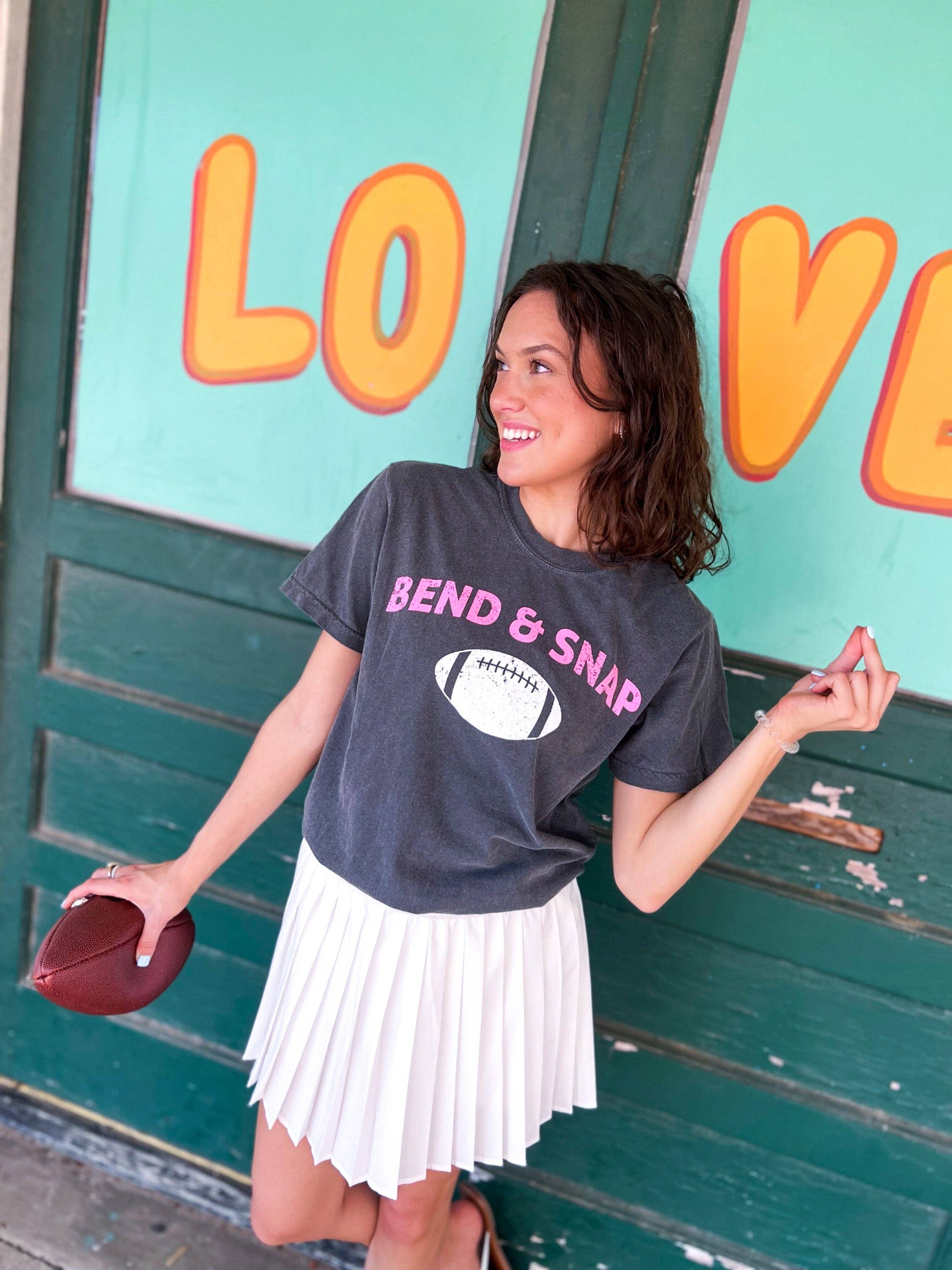 Bend and Snap Football Tee - BFF Here