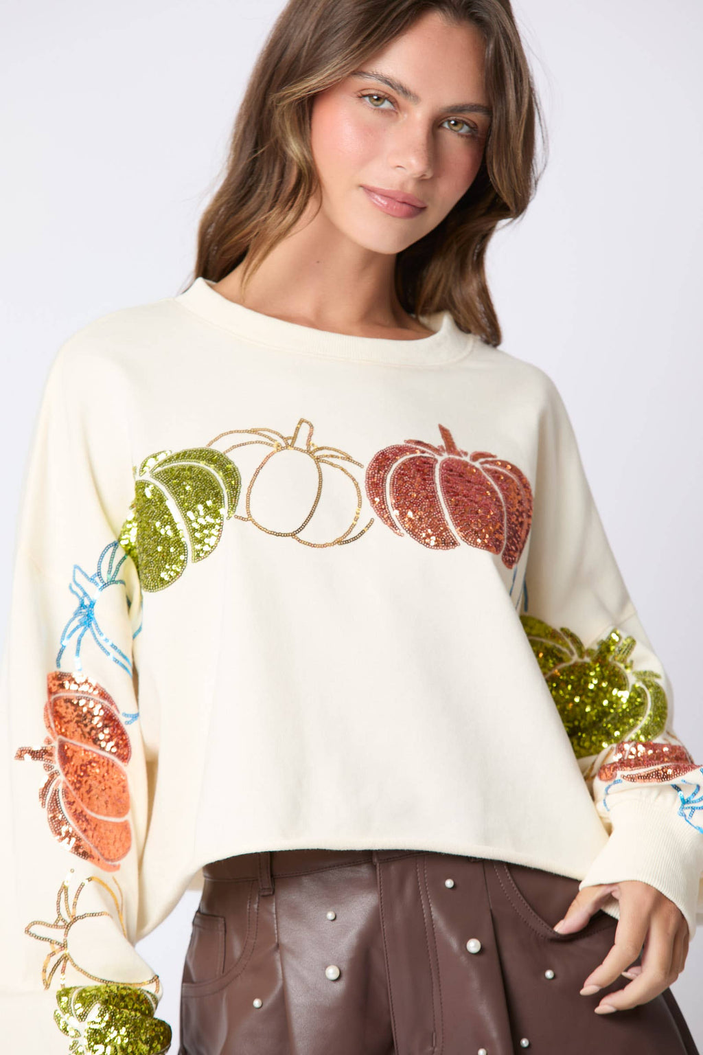 Autumn Glam Harvest Sweatshirt - BFF Here