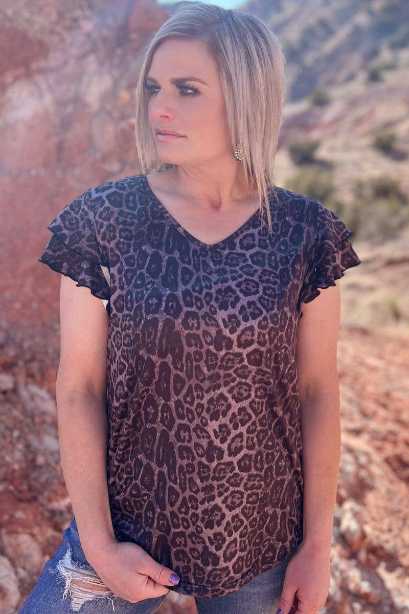 The Night Leopard Top by Sterling Kreek - BFF Here