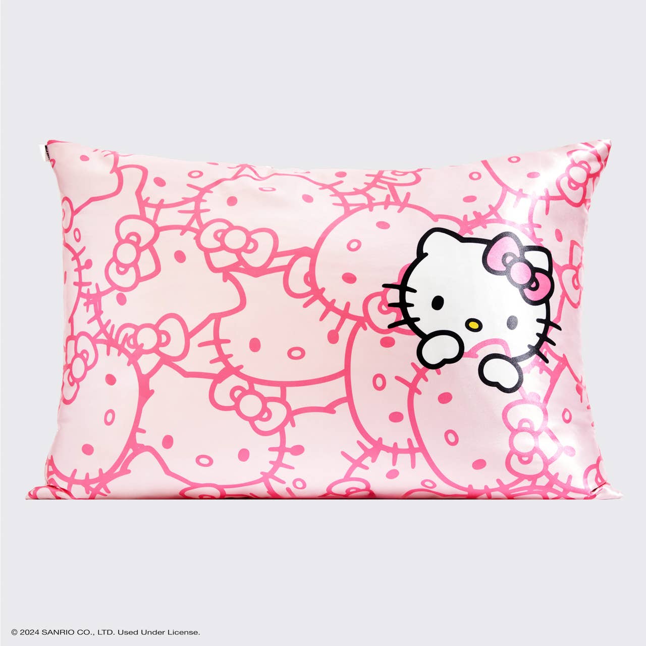 Hello Kitty x Kitsch Pillowcase Standard - Pink Kitty Faces - BFF Here