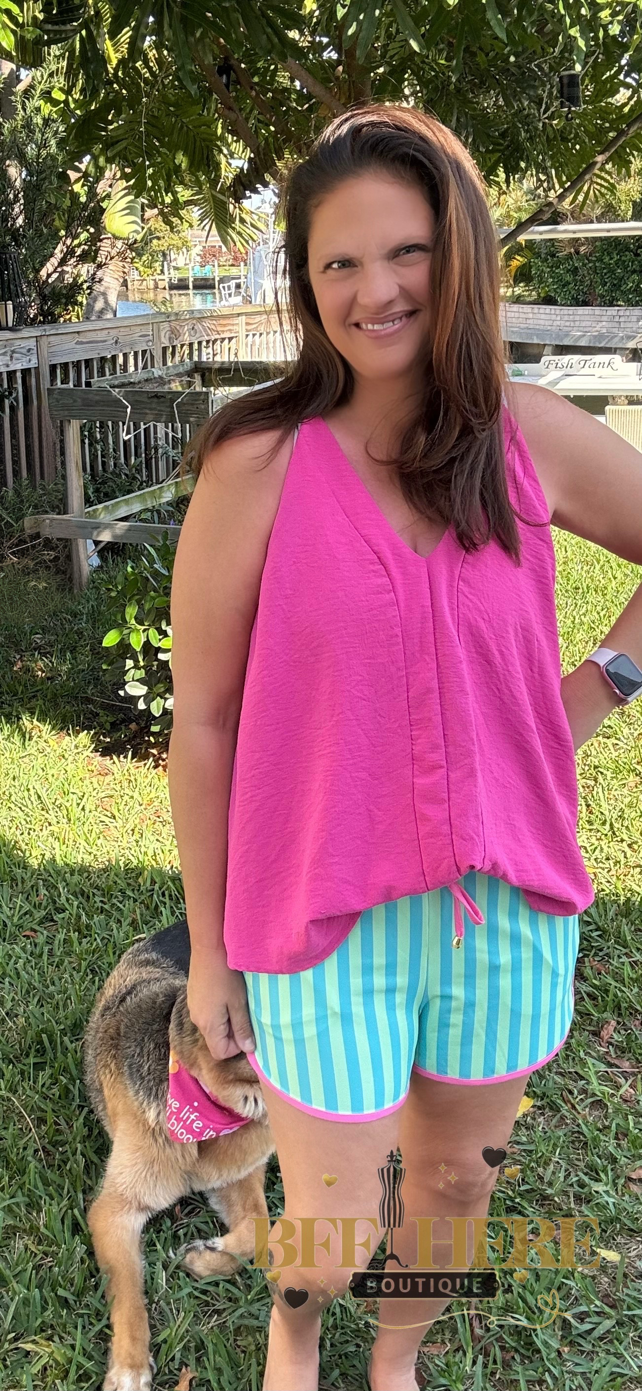 Seaside Stripes Everyday Shorts by Jess Lea - BFF Here