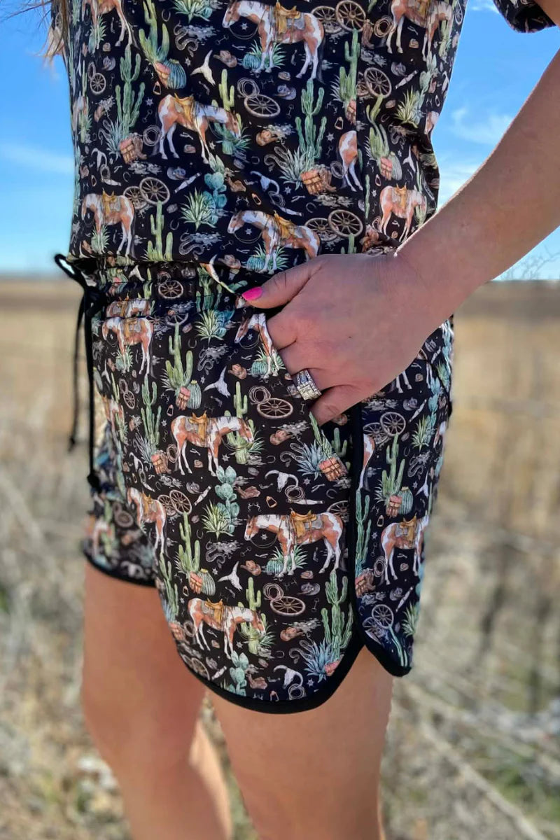 Cactus Run Shorts by Sterling Kreek - BFF Here