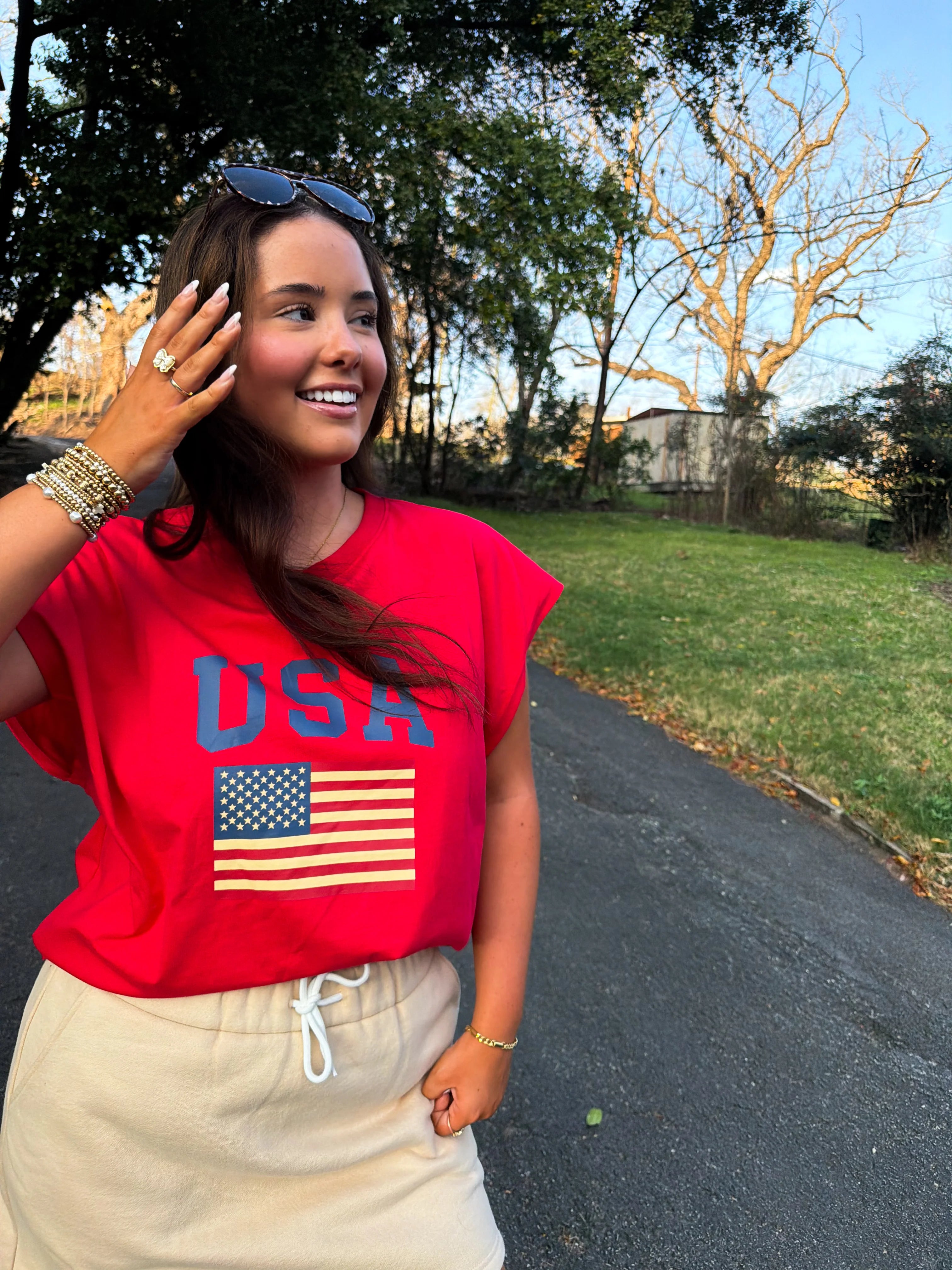 PREORDER: Liberty USA Tee by Blakeley (ETA: May) - BFF Here
