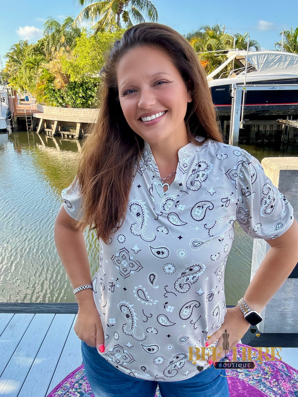 The Paisley Top by Sterling Kreek - BFF Here