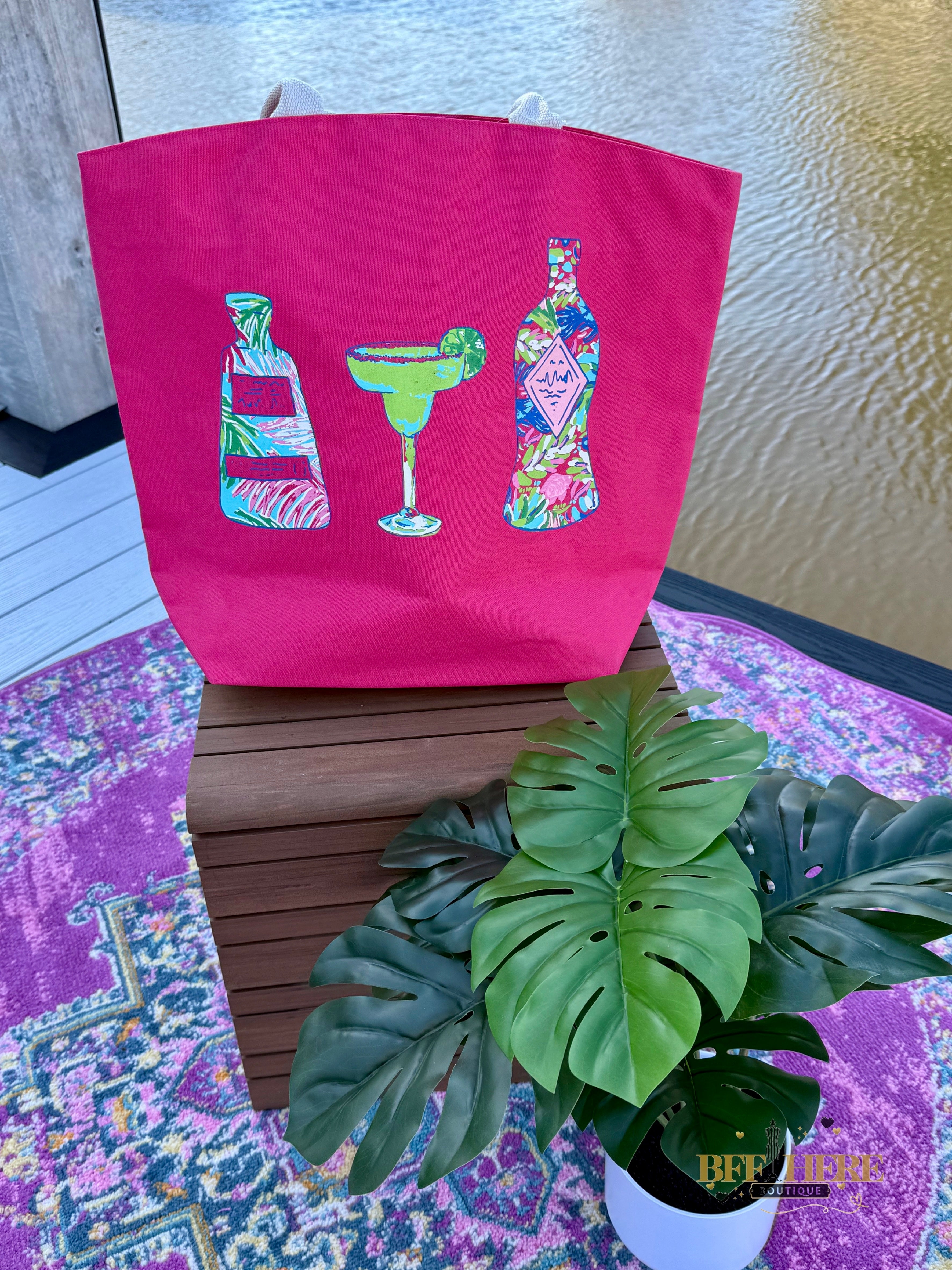 Tequila Sunrise Tropic Tote - BFF Here
